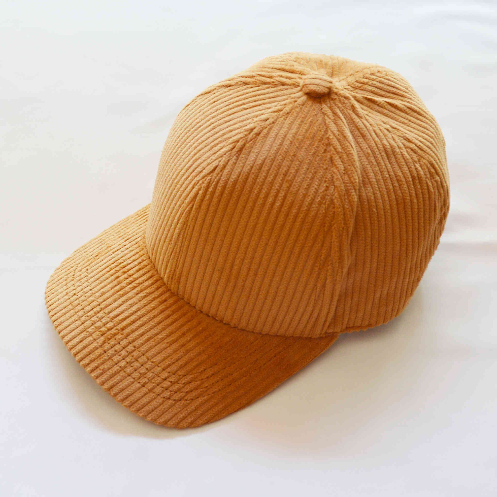 WINNER CAPS / CORDUROY CAP (AMBER)