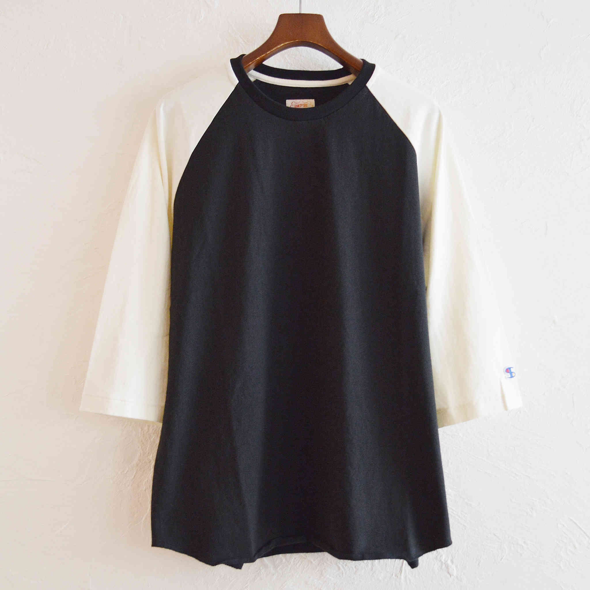 IMPRESTORE / ARNOLD RAGLAN SLEEVE T-SHIRT (BLACK)