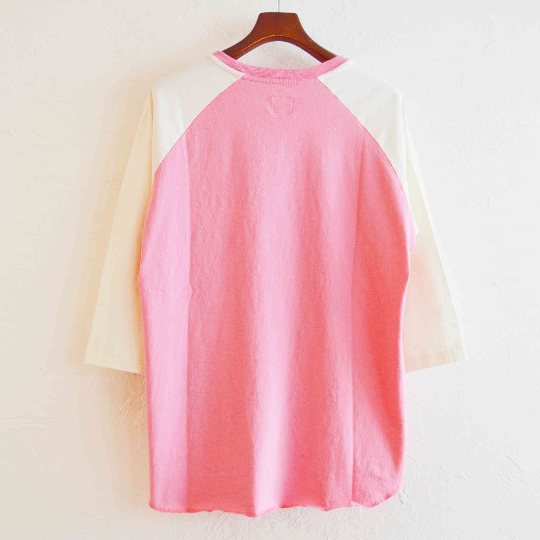 IMPRESTORE / ARNOLD RAGLAN SLEEVE T-SHIRT (PINK)