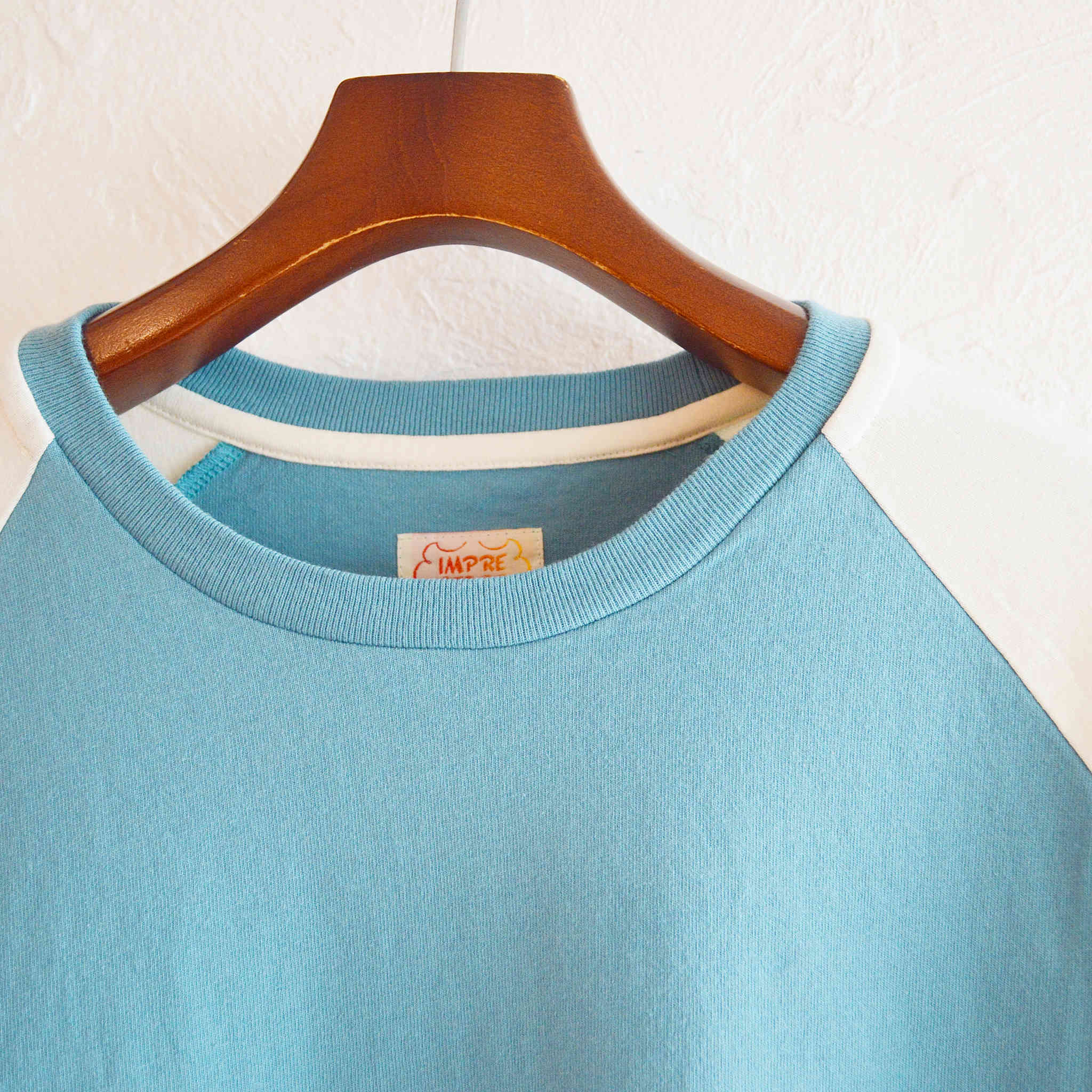 IMPRESTORE / ARNOLD RAGLAN SLEEVE T-SHIRT (BLUE)