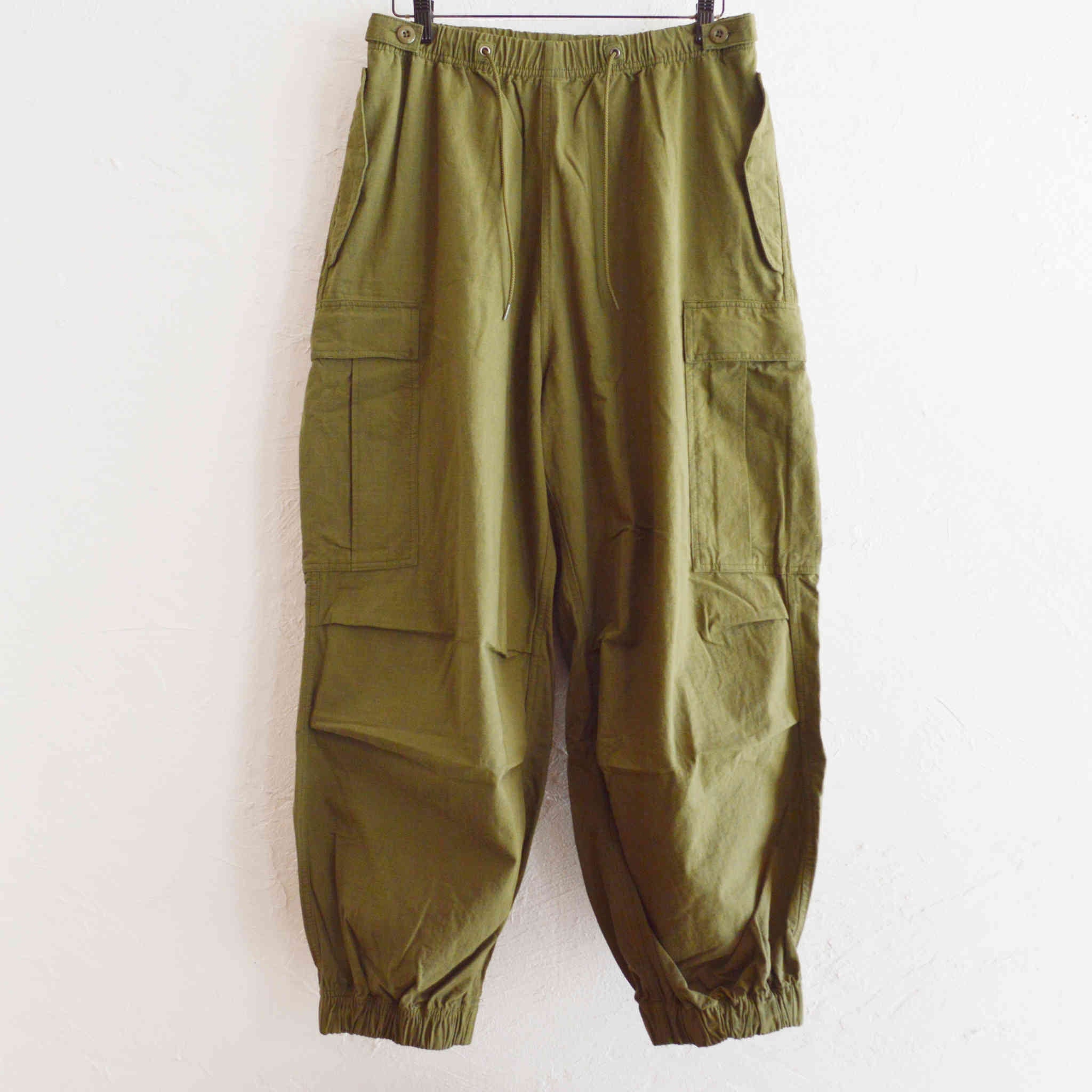 IMPRESTORE インプレストア / RANDY RIP | EASY TROUSERS ランディーリップイージートラウザーズ (OLIVE オリーブ)