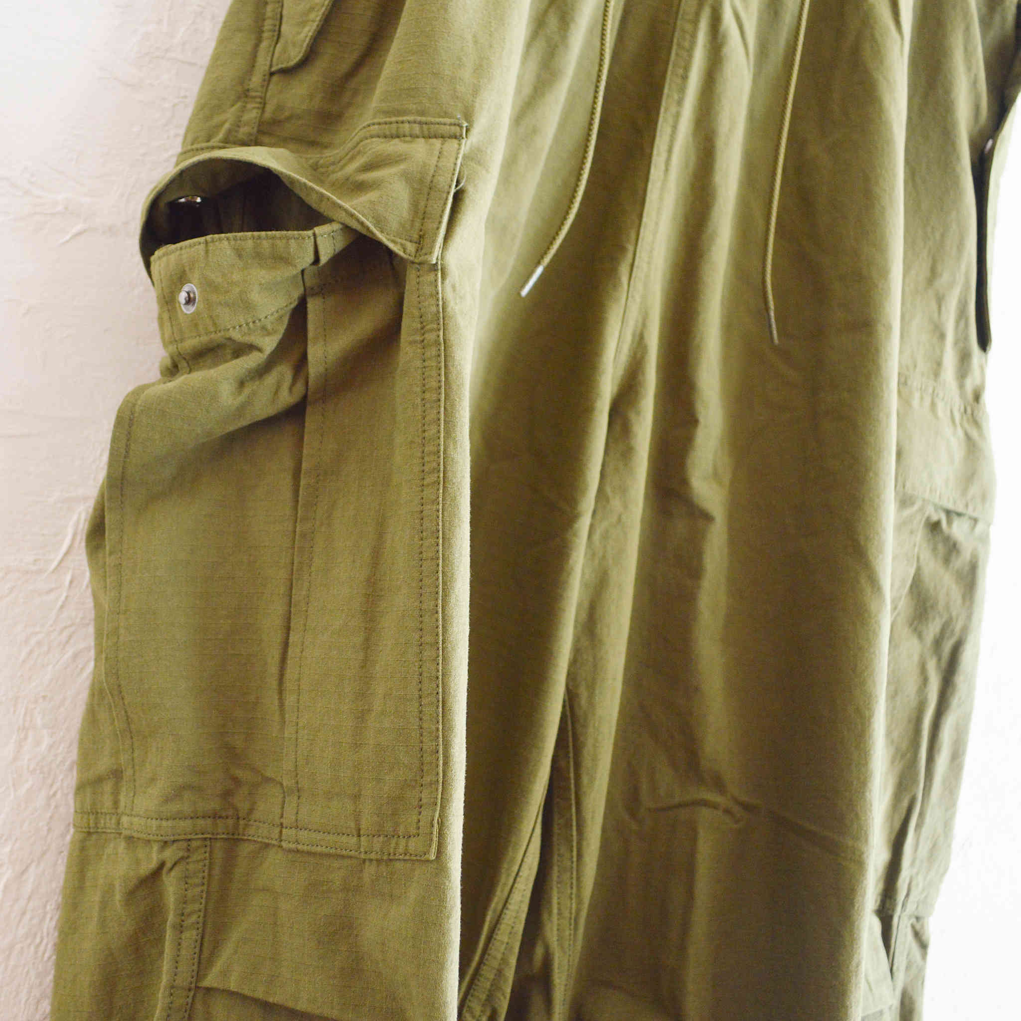 IMPRESTORE インプレストア / RANDY RIP | EASY TROUSERS ランディーリップイージートラウザー (OLIVE オリーブ)