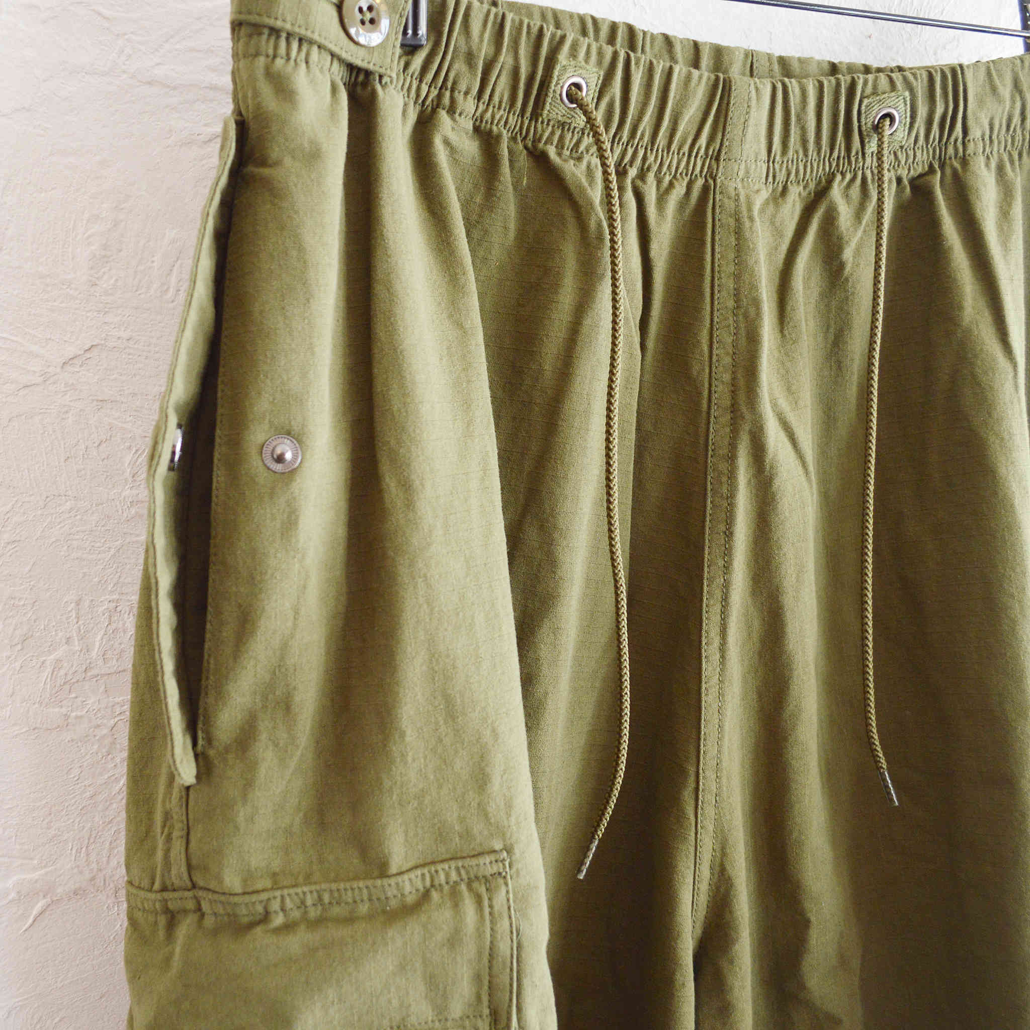 IMPRESTORE インプレストア / RANDY RIP | EASY TROUSERS ランディーリップイージートラウザーズ (OLIVE オリーブ)