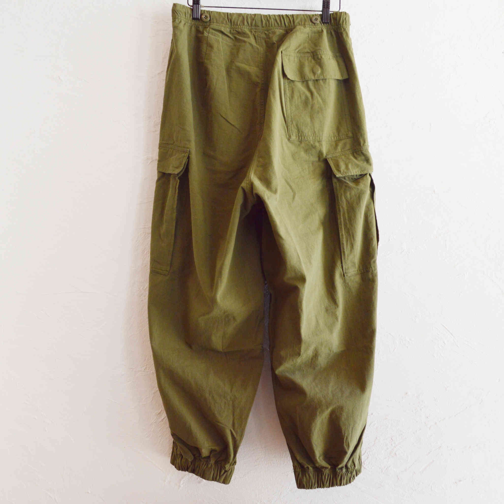 IMPRESTORE インプレストア / RANDY RIP | EASY TROUSERS ランディーリップイージートラウザーズ (OLIVE オリーブ)