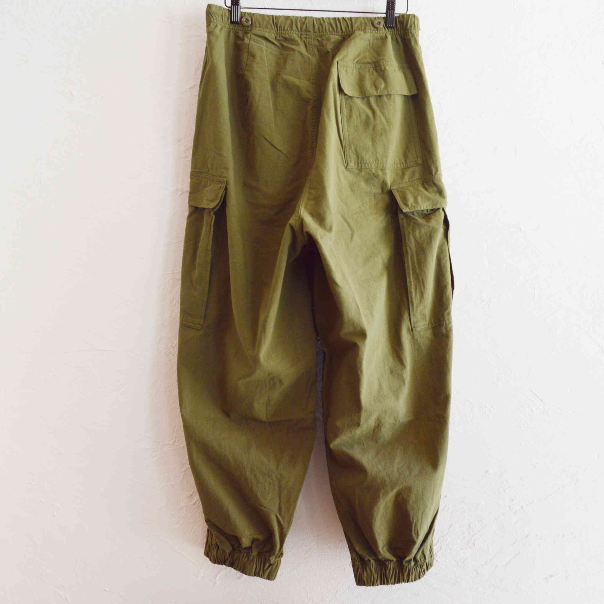 IMPRESTORE インプレストア / RANDY RIP | EASY TROUSERS ランディーリップイージートラウザー (OLIVE オリーブ)