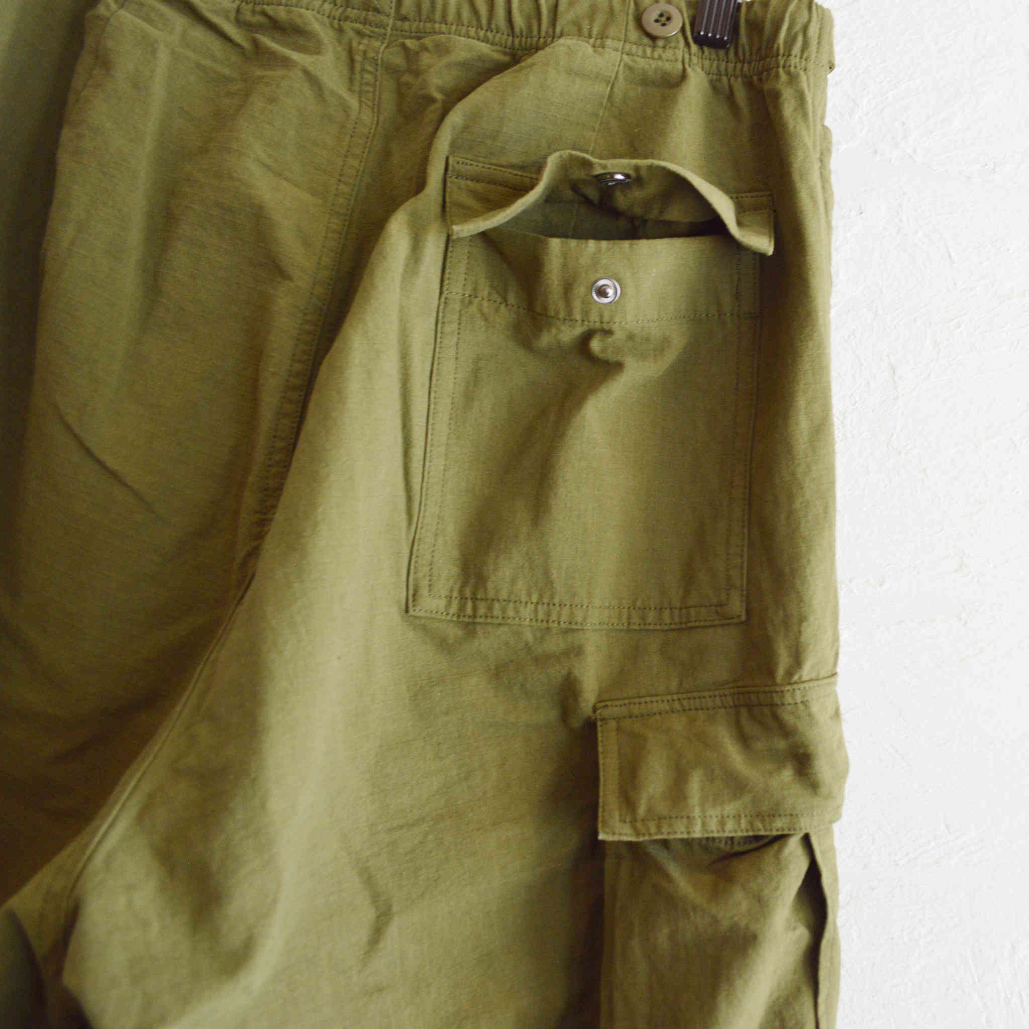 IMPRESTORE インプレストア / RANDY RIP | EASY TROUSERS ランディーリップイージートラウザー (OLIVE オリーブ)