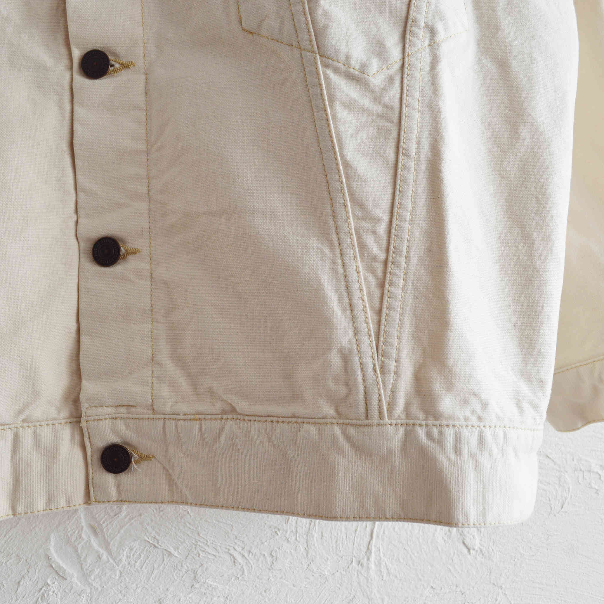 IMPRESTORE / MARY | DENIM TRUCKER COAT (NATURAL)