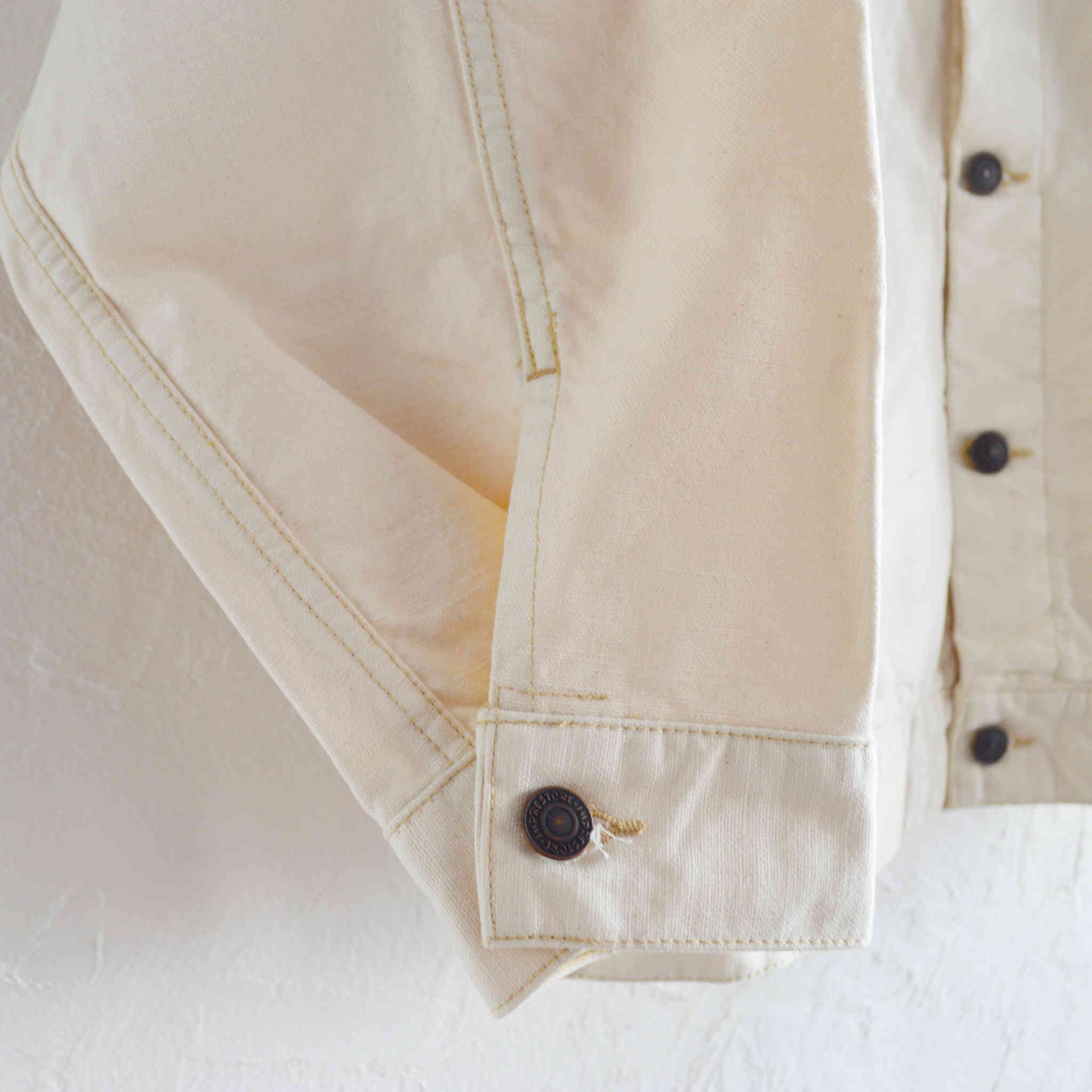 IMPRESTORE / MARY | DENIM TRUCKER COAT (NATURAL)