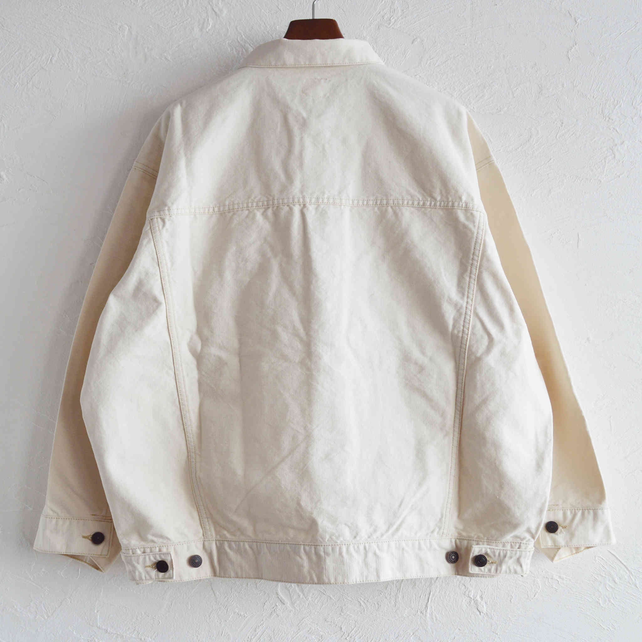 IMPRESTORE / MARY | DENIM TRUCKER COAT (NATURAL)