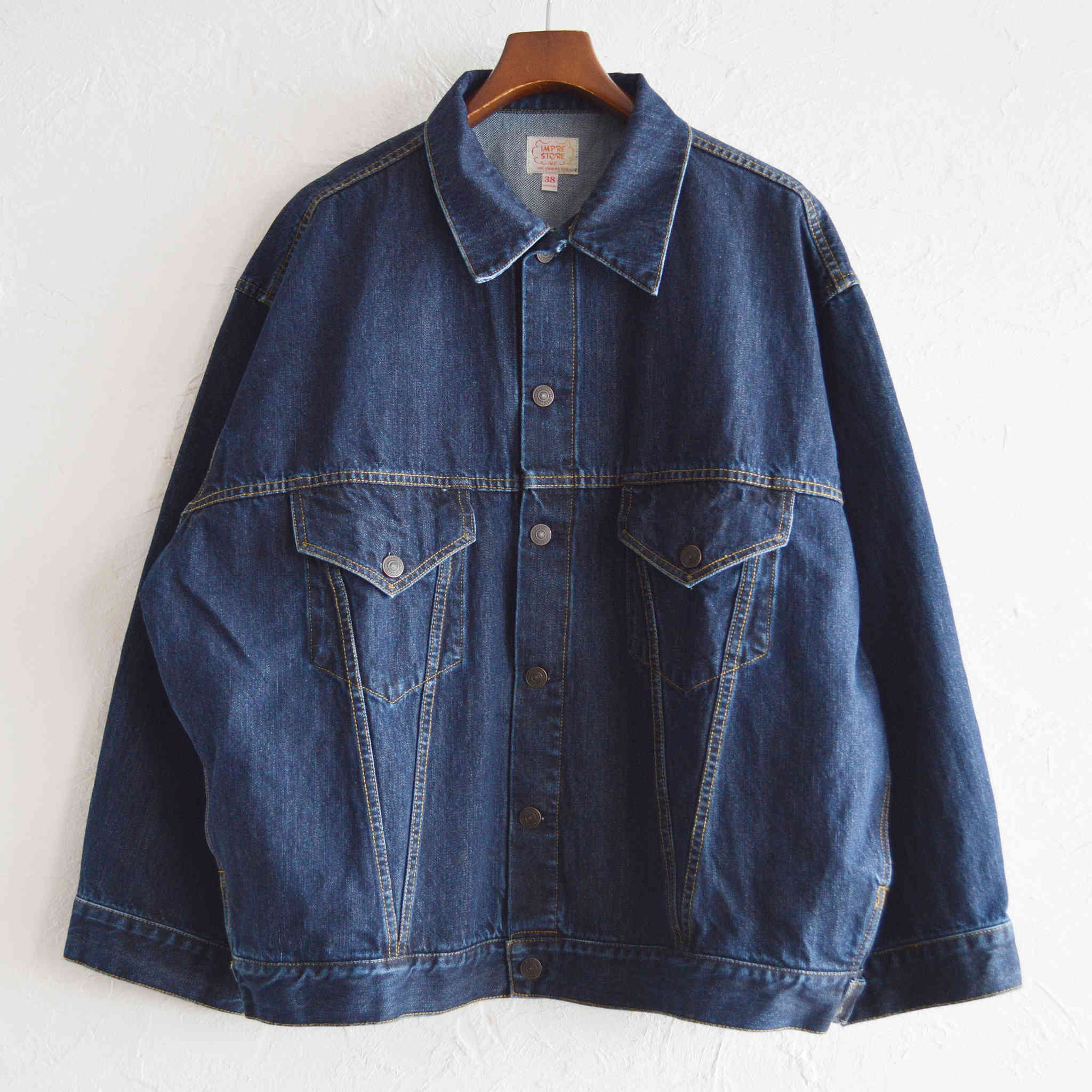 IMPRESTORE / MARY | DENIM TRUCKER COAT (INDIGO ViINTAGE WASH)