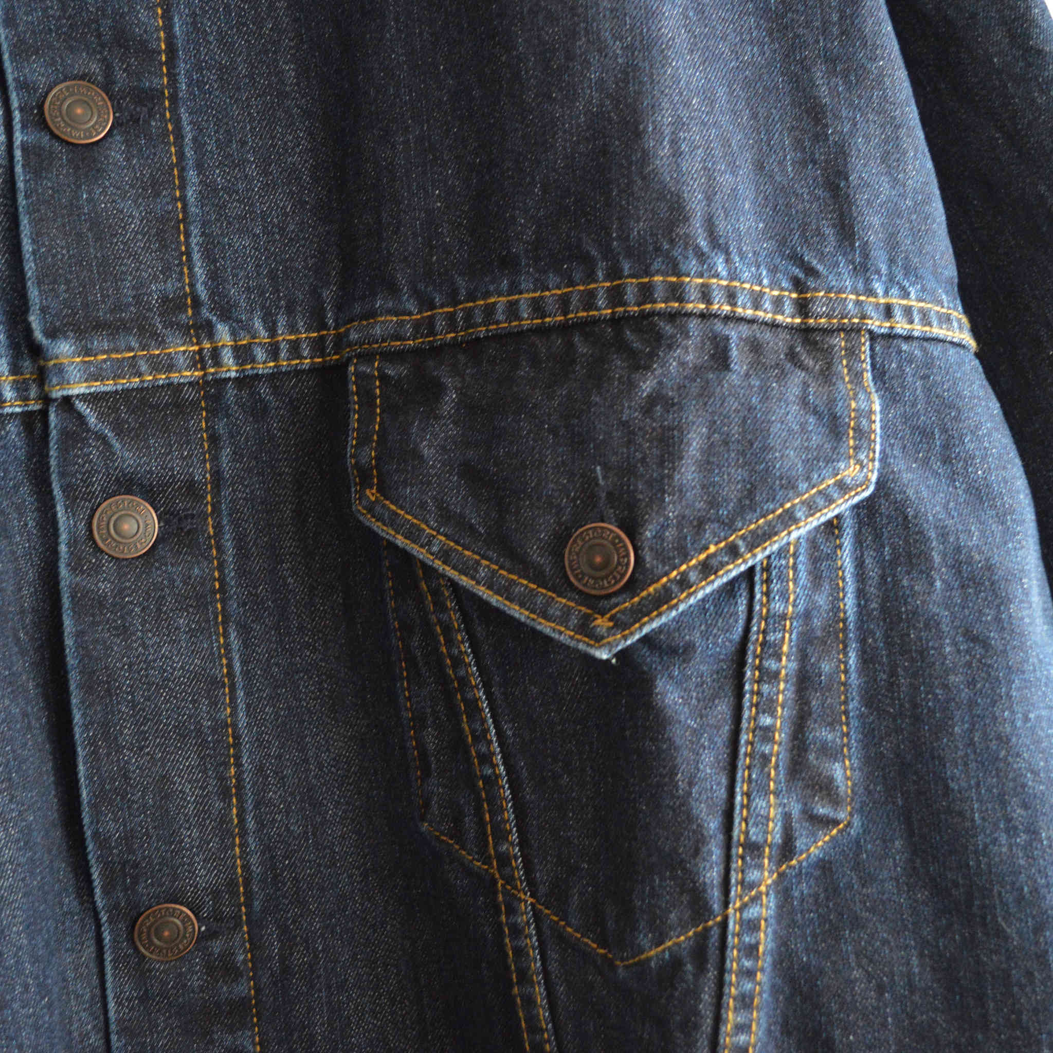 IMPRESTORE / MARY | DENIM TRUCKER COAT (INDIGO ViINTAGE WASH)