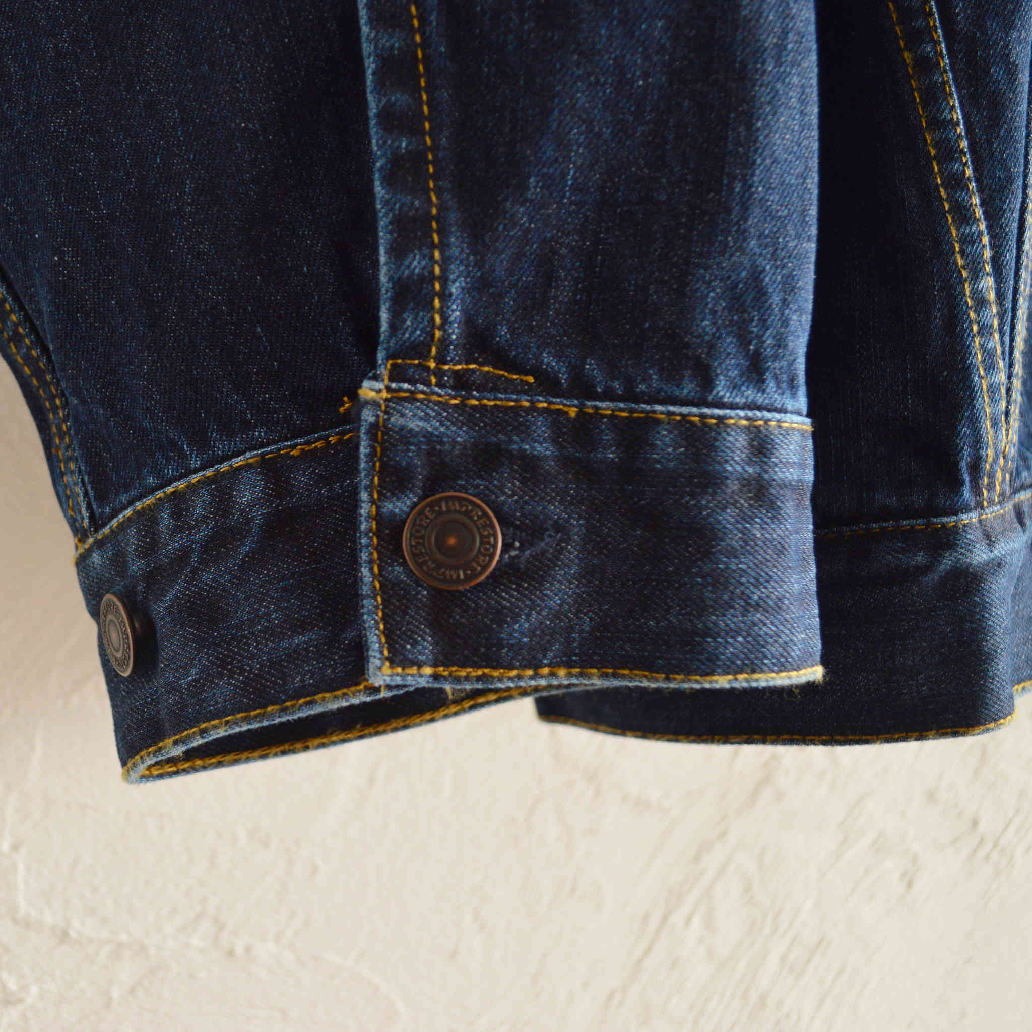 IMPRESTORE / MARY | DENIM TRUCKER COAT (INDIGO ViINTAGE WASH)