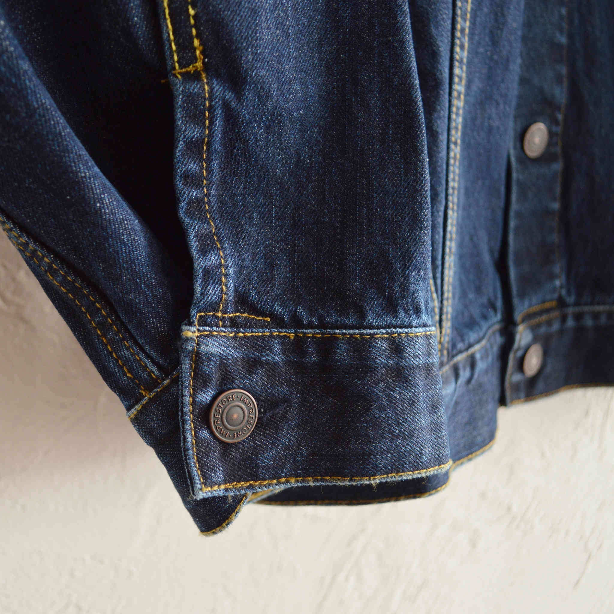 IMPRESTORE / MARY | DENIM TRUCKER COAT (INDIGO ViINTAGE WASH)