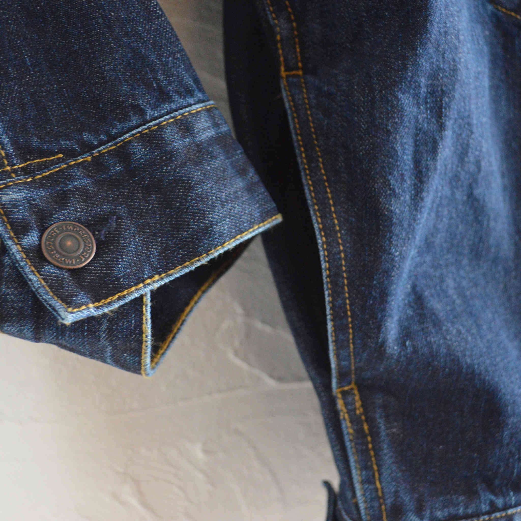 IMPRESTORE / MARY | DENIM TRUCKER COAT (INDIGO ViINTAGE WASH)