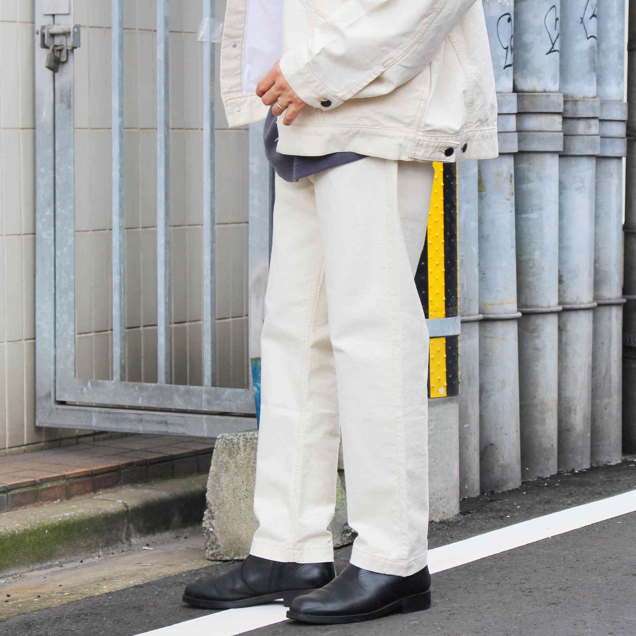 IMPRESTORE / HEALY | DENIM FRISCO PANTS【TIGHT STRAIGHT】(NATURAL)