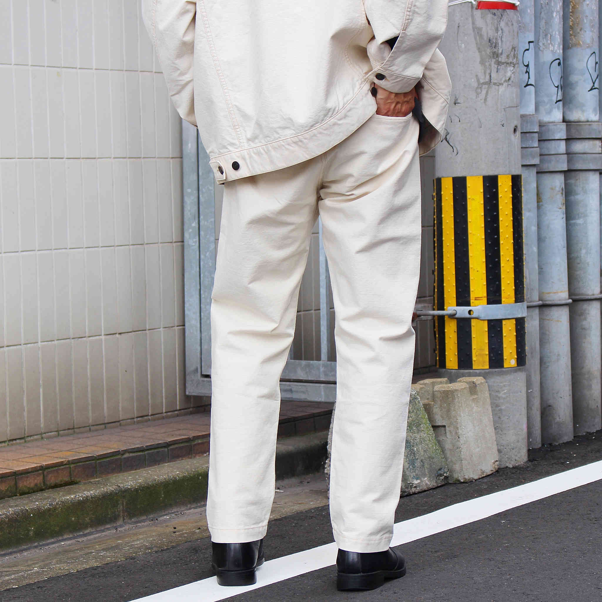 IMPRESTORE / HEALY | DENIM FRISCO PANTS【TIGHT STRAIGHT】(NATURAL)