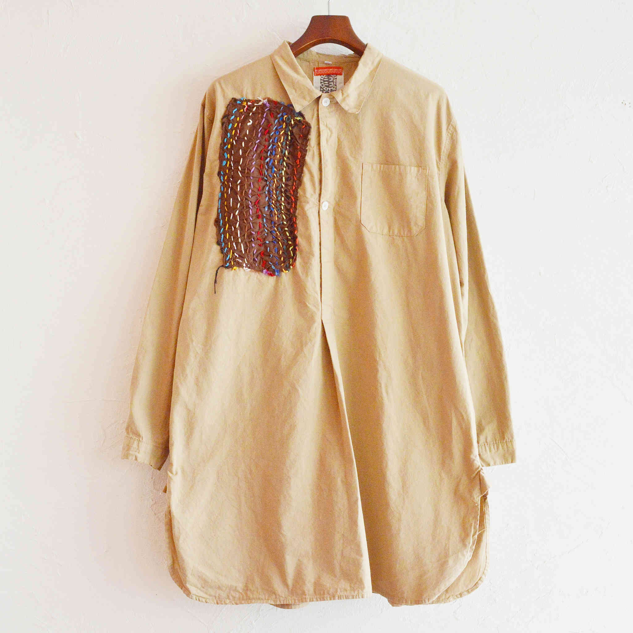 BIG P.PRODUCTS with ニコニコハウス / NICO PULLOVER SHIRTS (BEIGE)