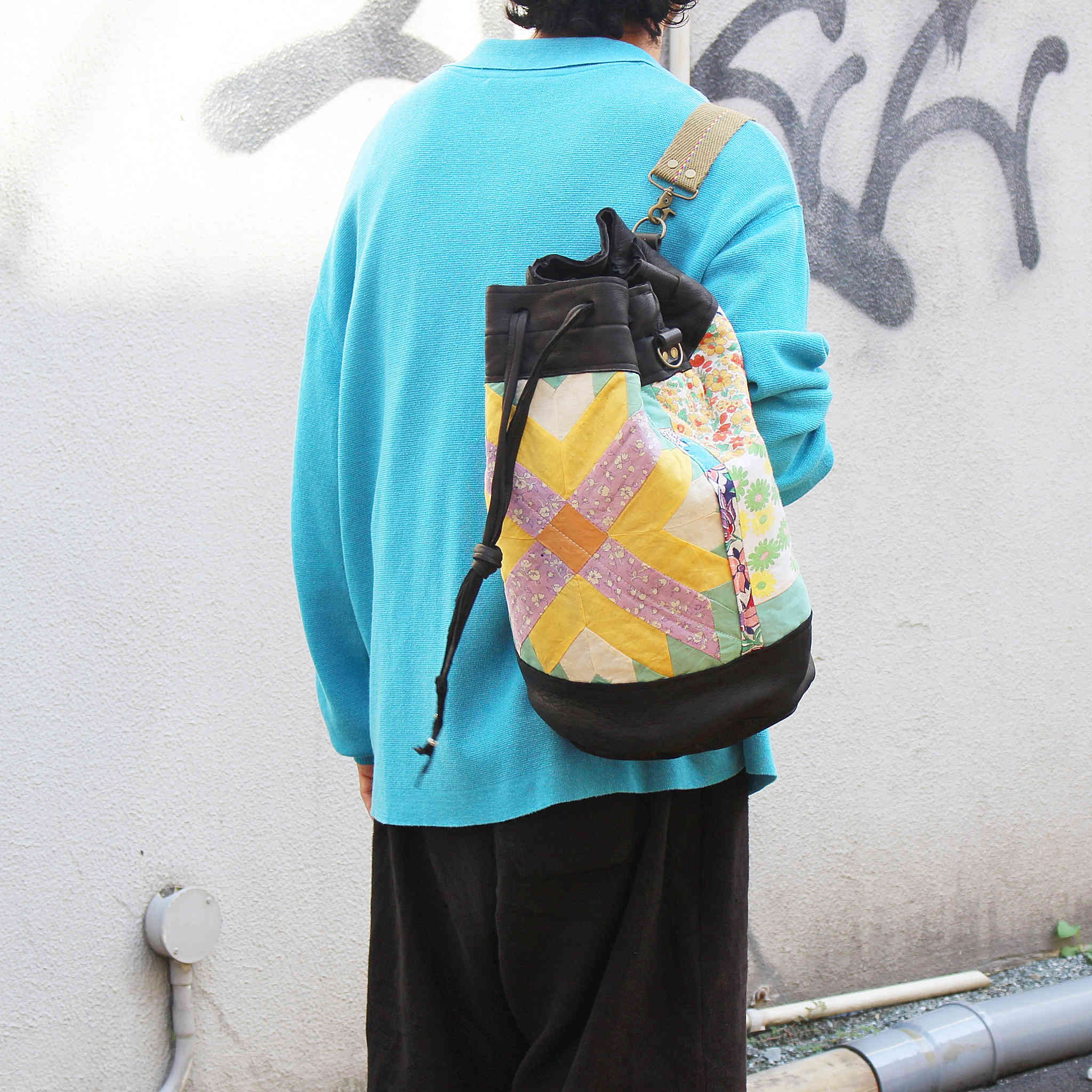 Nasngwam.×EARLY MORNING / OLD QUILT BONSAX (BLACK)