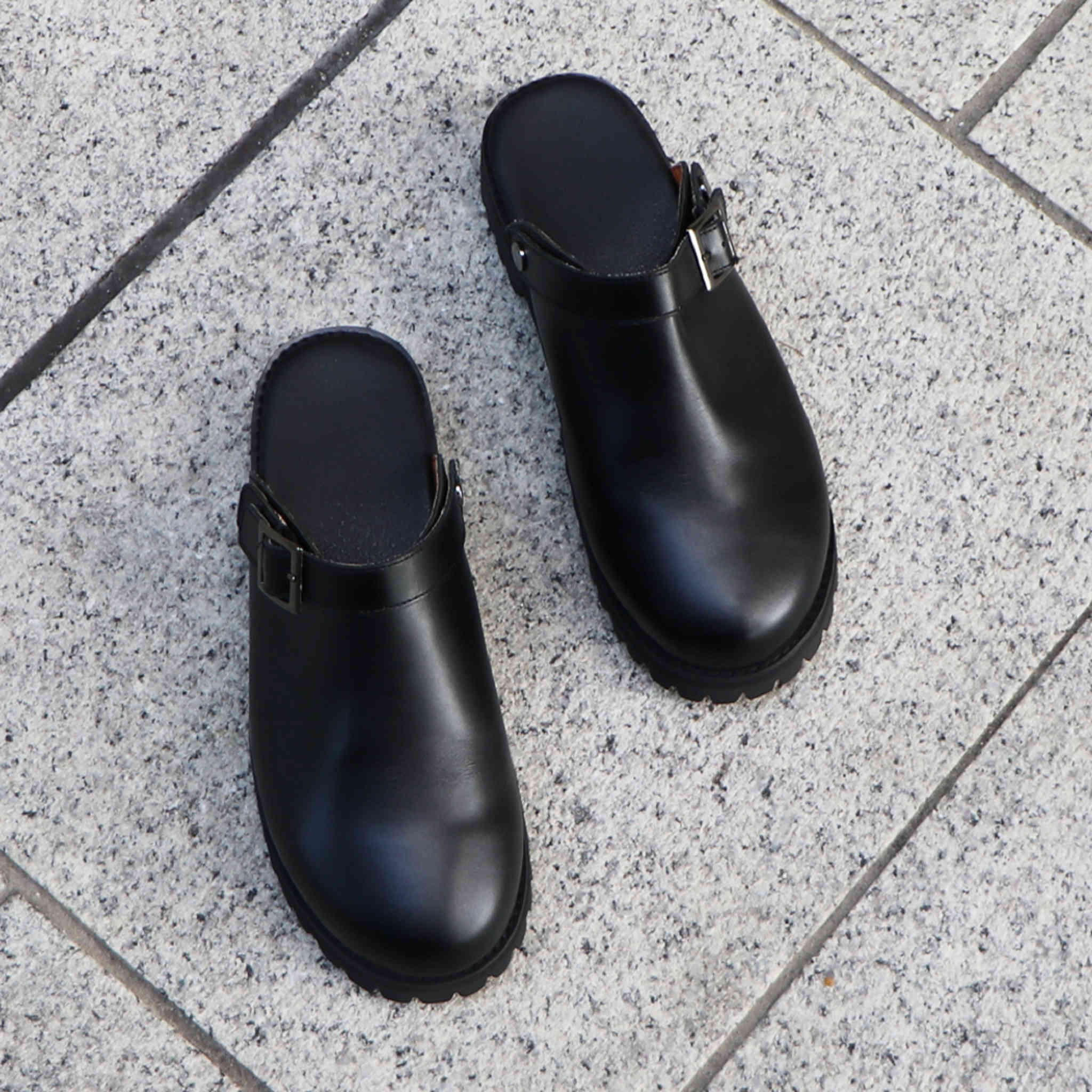 molle shoes モールシューズ / ENGINEER SANDAL エンジニアサンダル (BLACK ブラック)