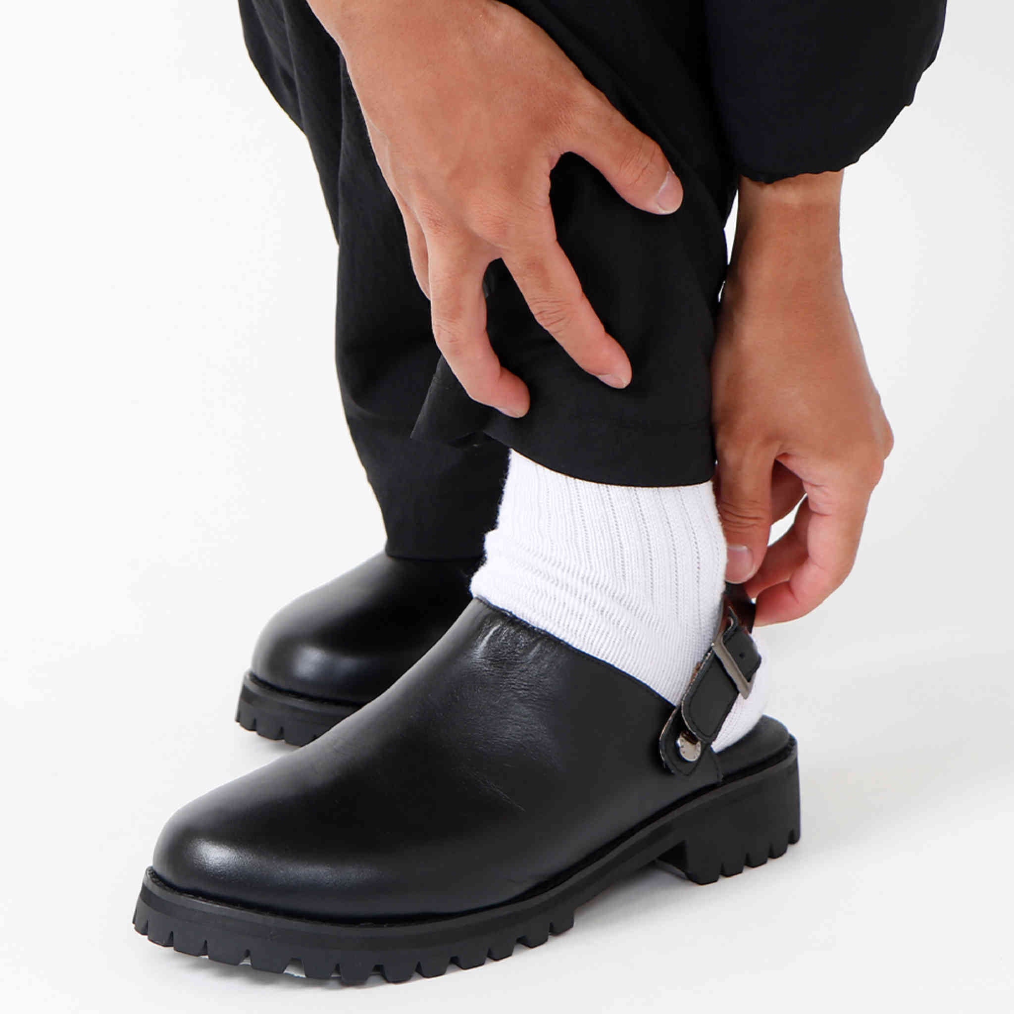 molle shoes モールシューズ / ENGINEER SANDAL エンジニアサンダル (BLACK ブラック)