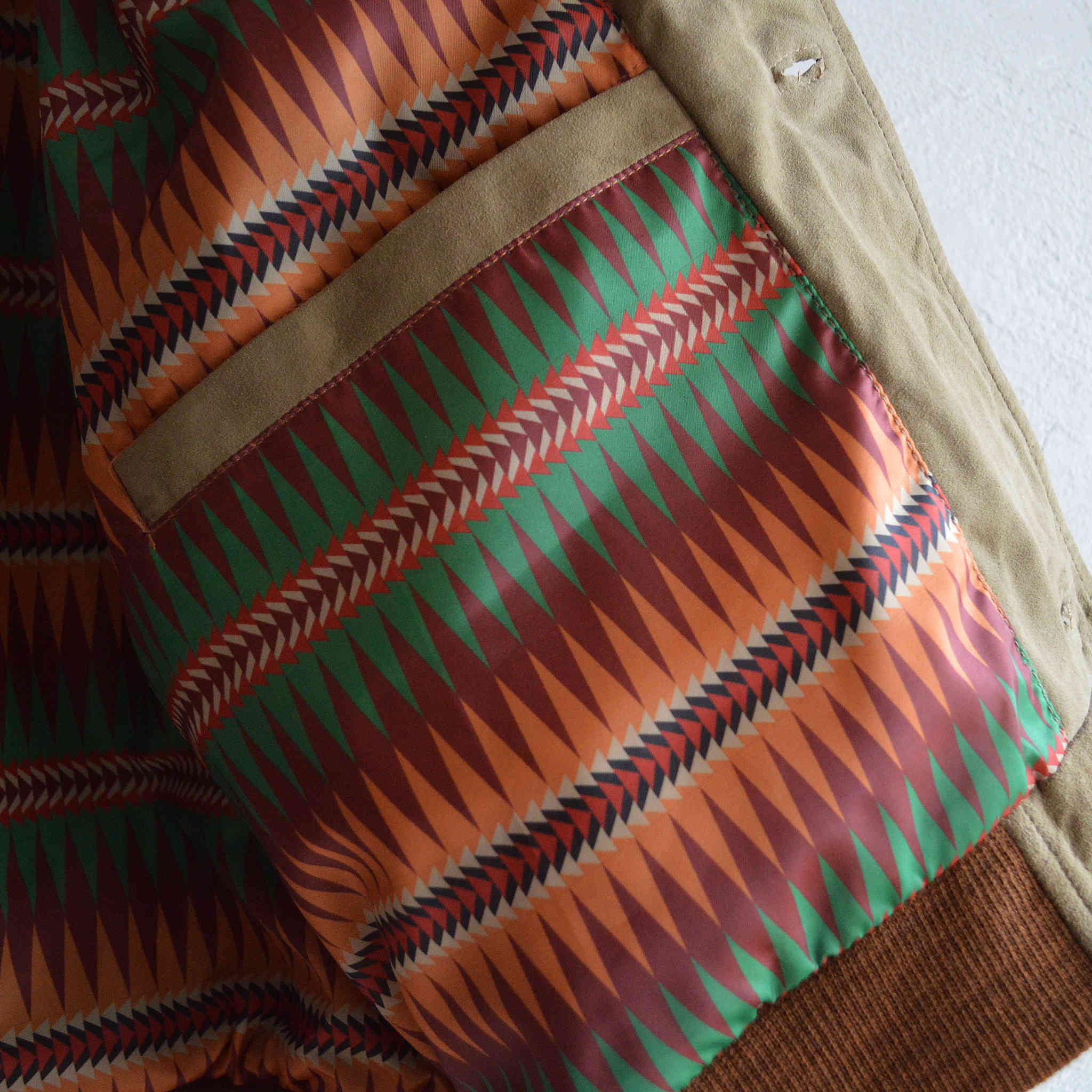 Nasngwam. ナスングワム / ROOT LEATHER CARDIGAN ルートレザーカーディガン (BROWN ブラウン)