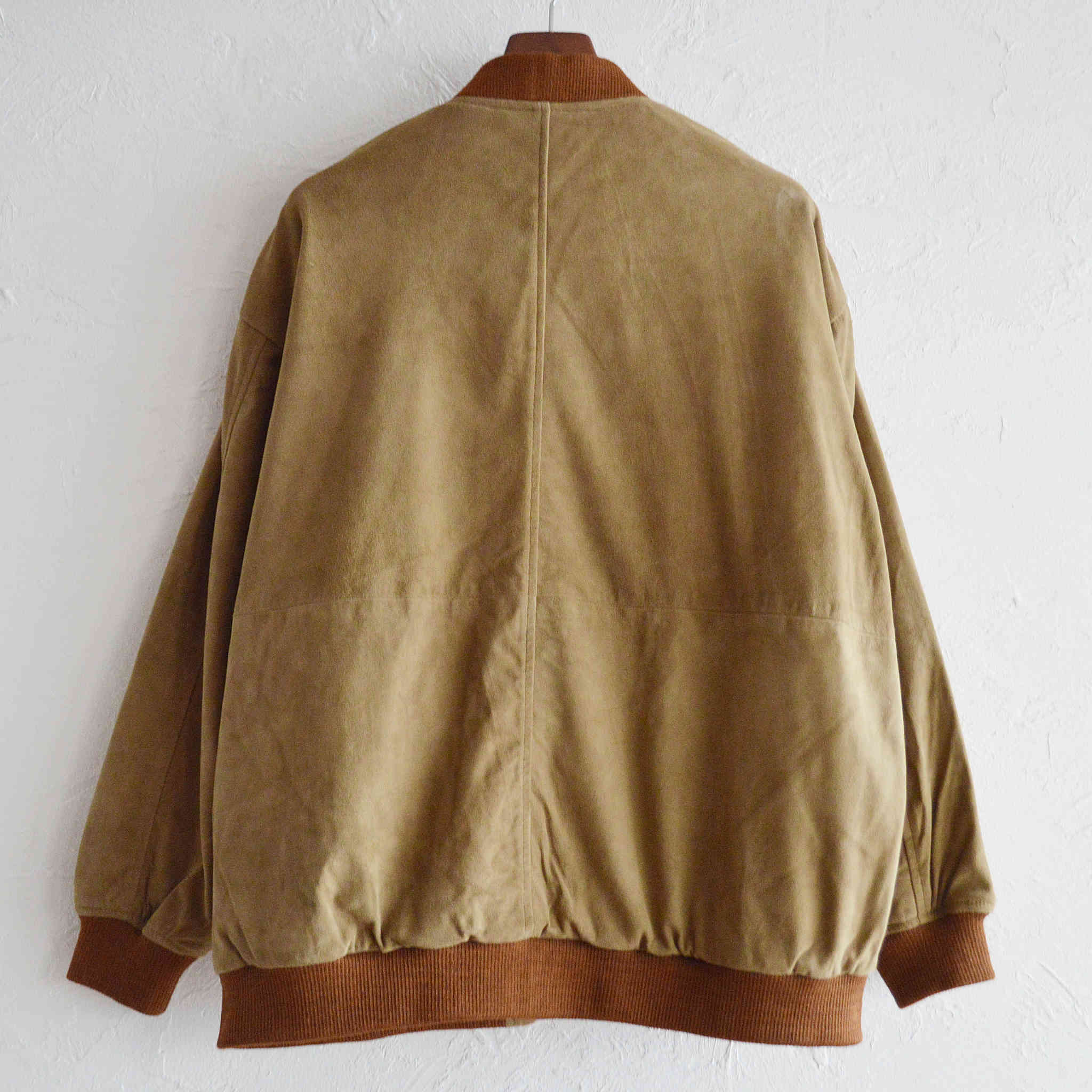 Nasngwam. ナスングワム / ROOT LEATHER CARDIGAN ルートレザーカーディガン (BROWN ブラウン)