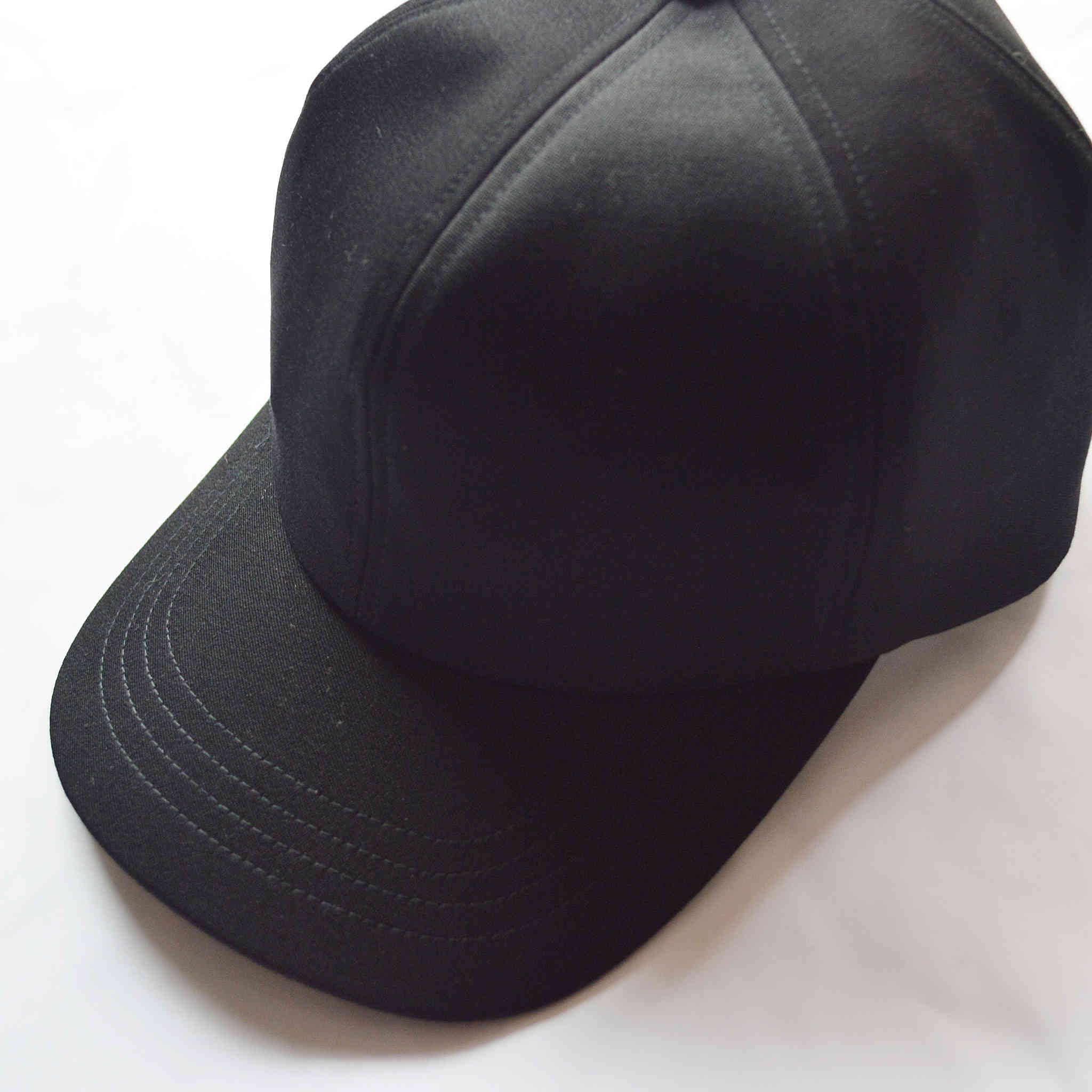 morno モーノ / IMPORT FABRIC BLACK CAP インポートファブリックブラックキャップ (BLACK ブラック)