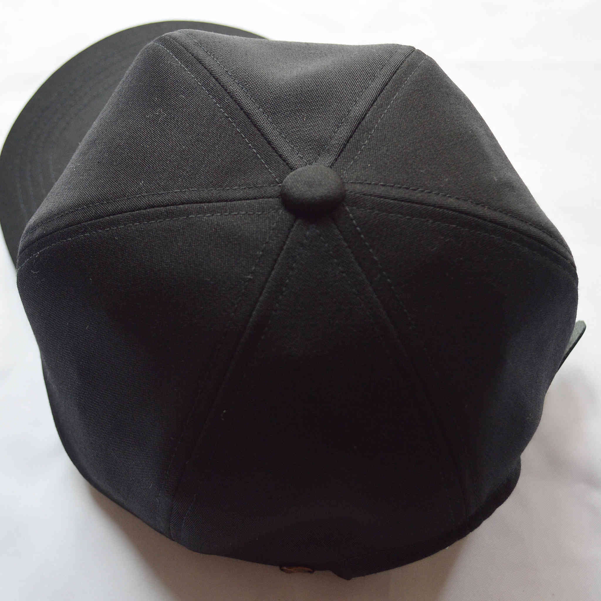 morno モーノ / IMPORT FABRIC BLACK CAP インポートファブリックブラックキャップ (BLACK ブラック)