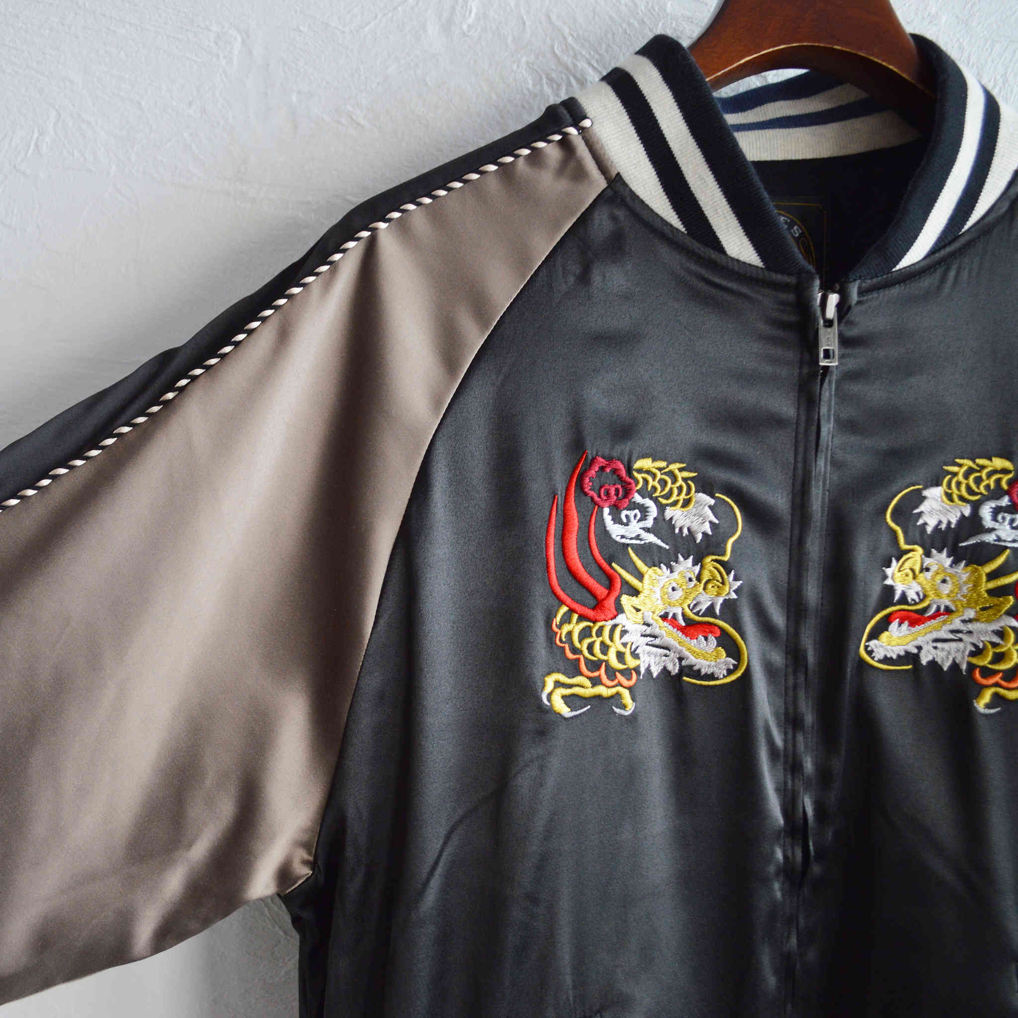 ALDIES アールディーズ / Souvenir Jacket スーベニアジャケット (BLACK ブラック)