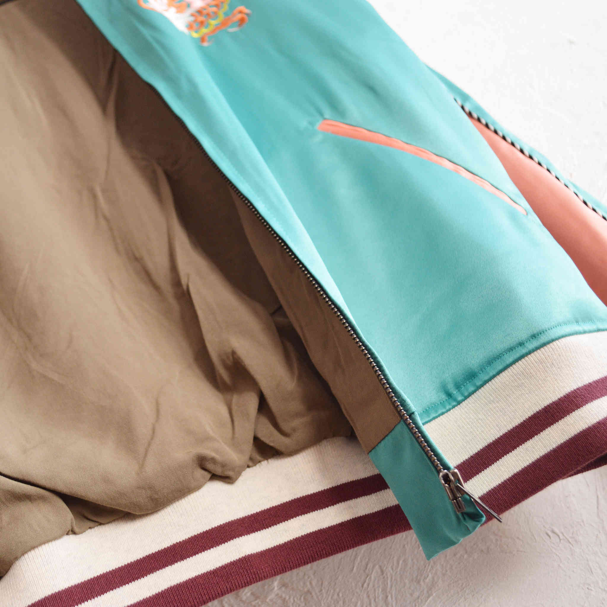 ALDIES アールディーズ / Souvenir Jacket スーベニアジャケット (EMERALD エメラルド)