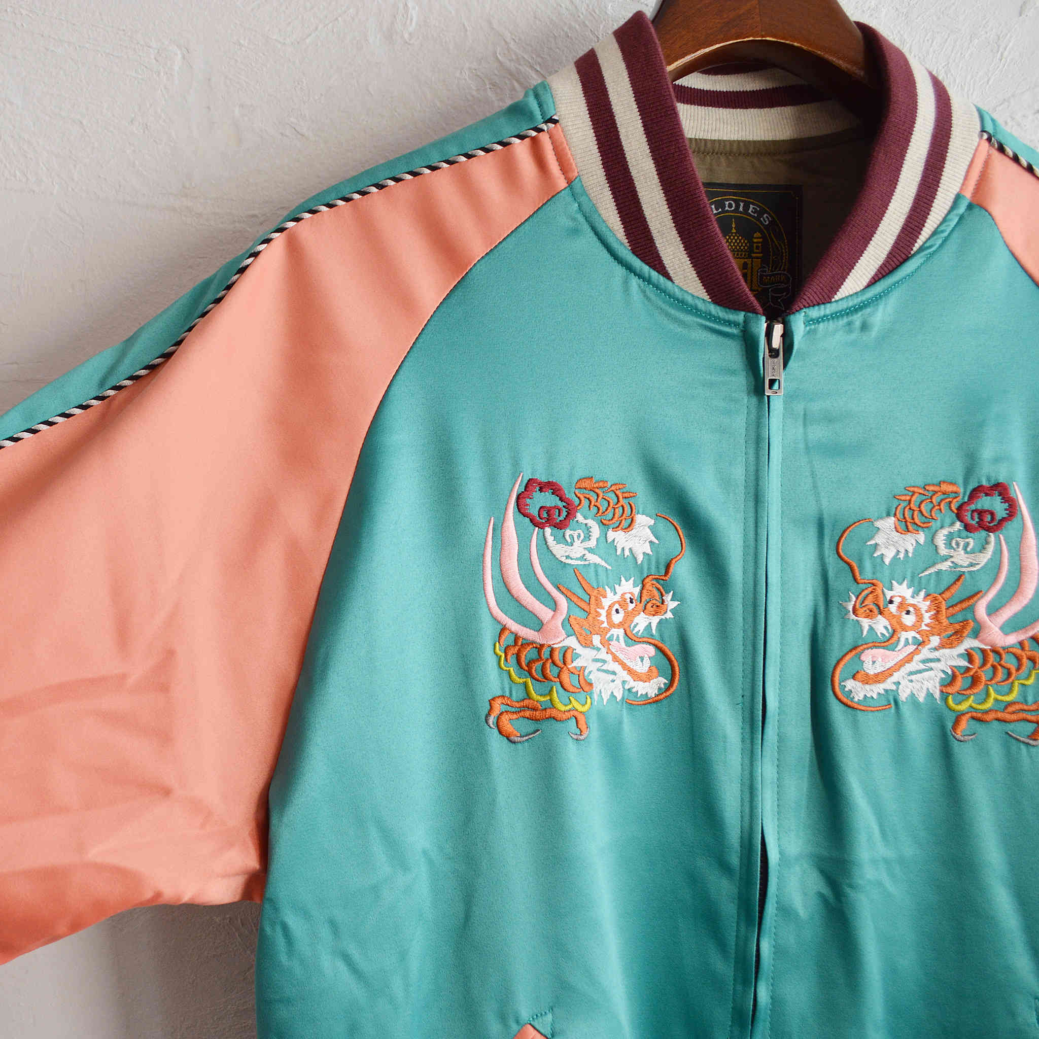 ALDIES アールディーズ / Souvenir Jacket スーベニアジャケット (EMERALD エメラルド)