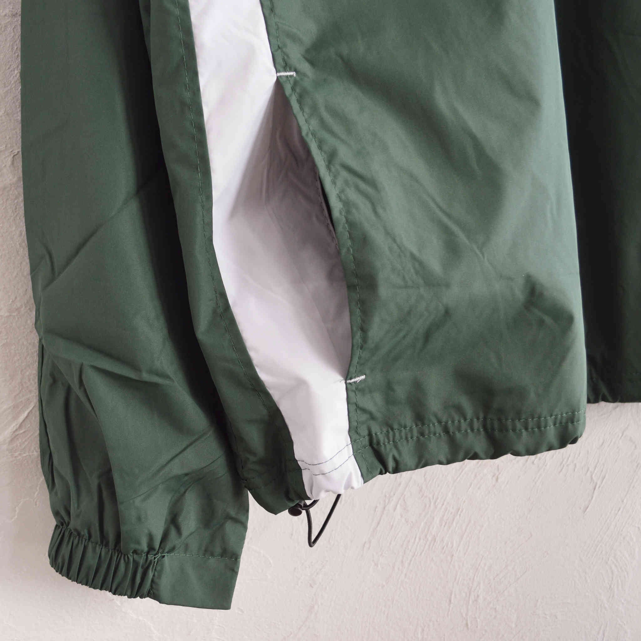 Sport-Tek スポーツテック / Tipped V-Neck Raglan Wind Shirt ウィンドシャツ (FOREST GREEN / WHITE フォレストグリーンホワイト)