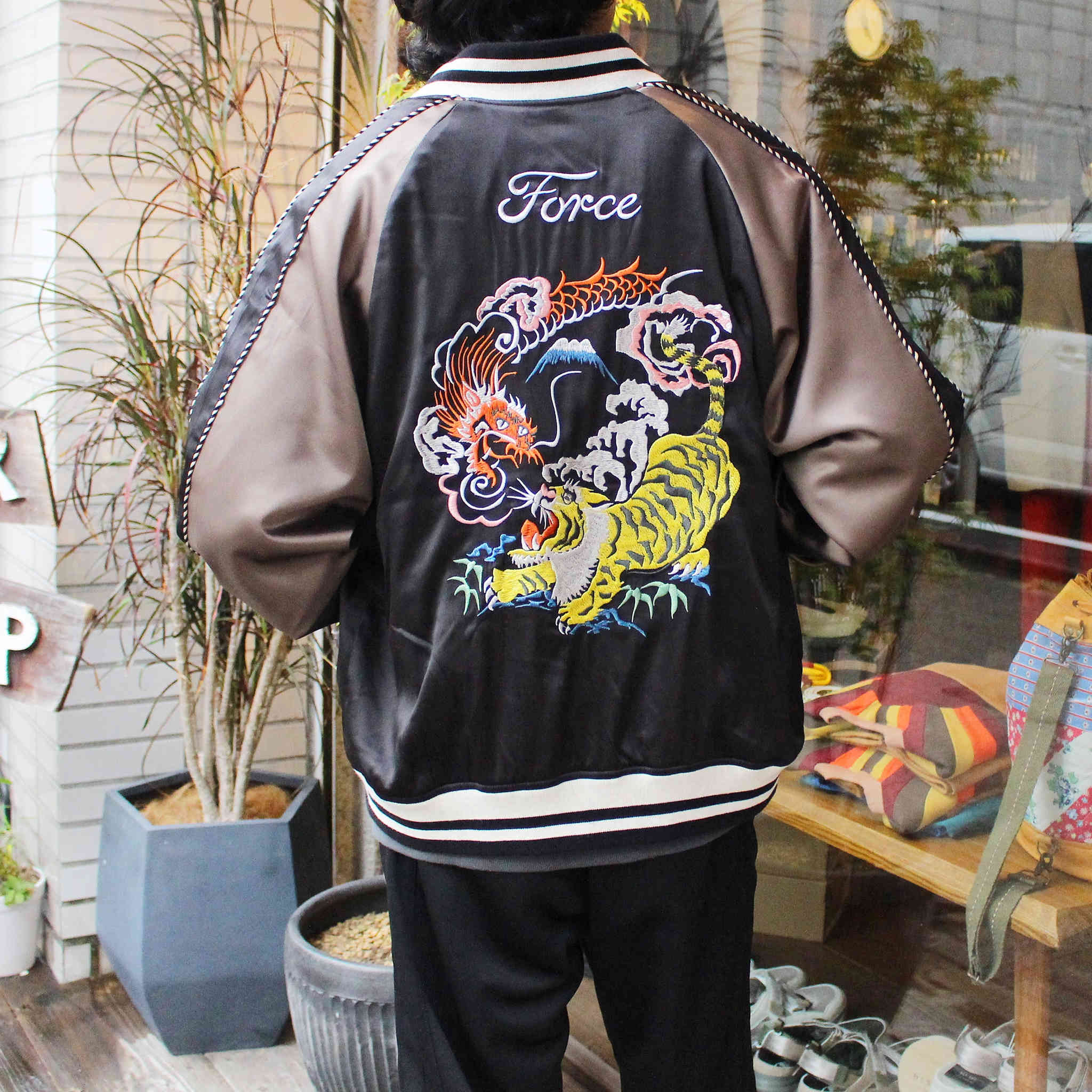 ALDIES アールディーズ / Souvenir Jacket スーベニアジャケット (BLACK ブラック)