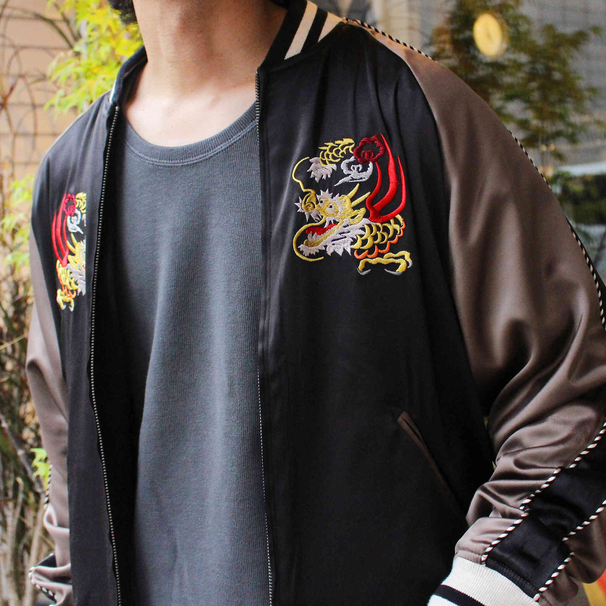 ALDIES アールディーズ / Souvenir Jacket スーベニアジャケット (BLACK ブラック)