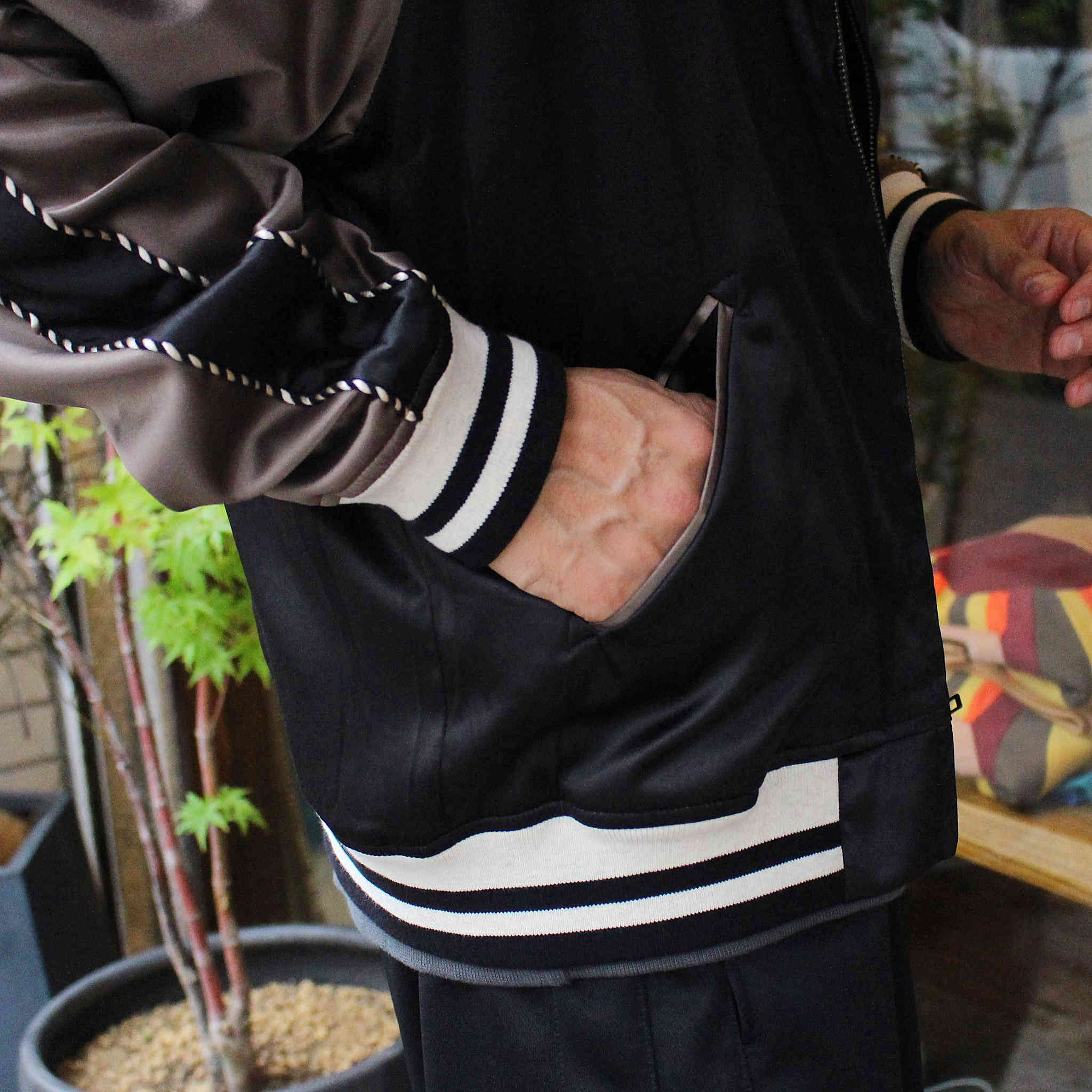 ALDIES アールディーズ / Souvenir Jacket スーベニアジャケット (BLACK ブラック)