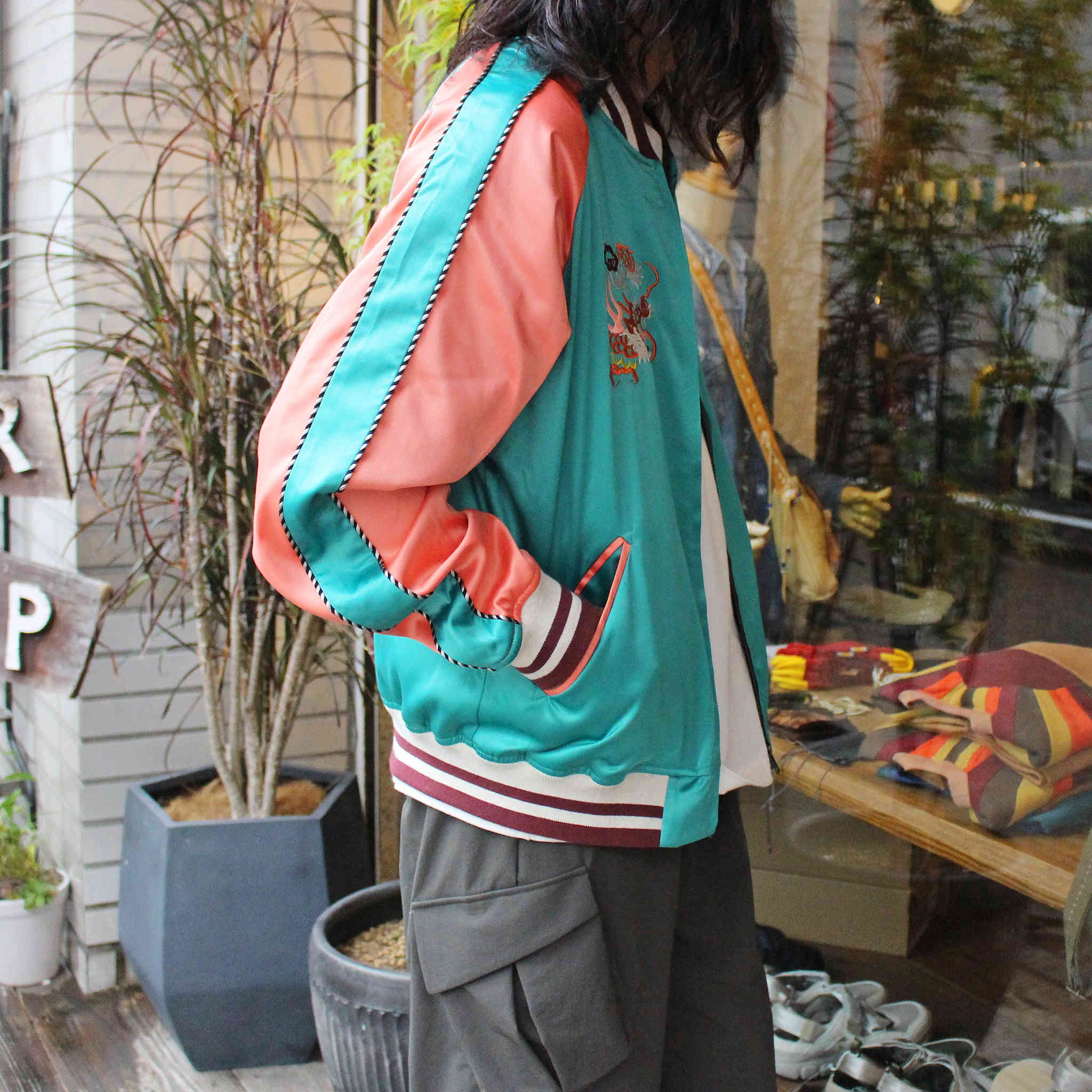 ALDIES アールディーズ / Souvenir Jacket スーベニアジャケット (EMERALD エメラルド)