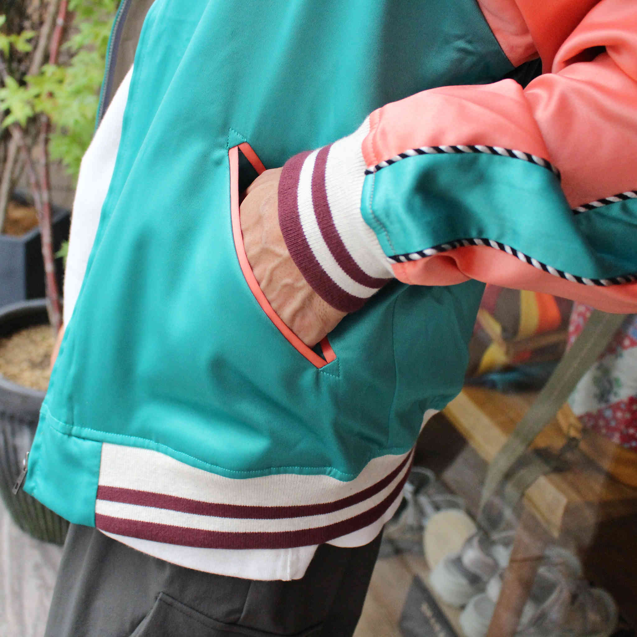 ALDIES アールディーズ / Souvenir Jacket スーベニアジャケット (EMERALD エメラルド)