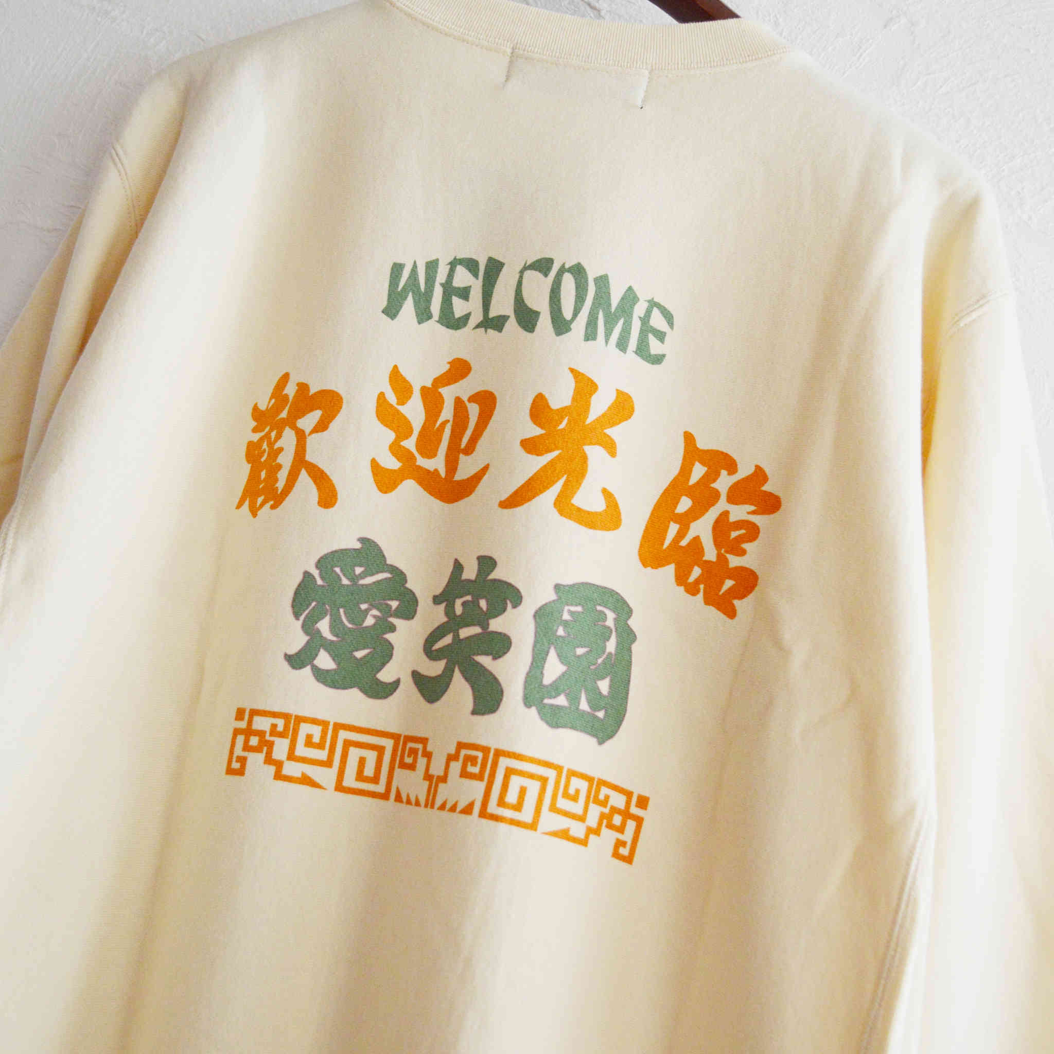 ALDIES アールディーズ / Welcome Sweat ウェルカムスウェット (NATURAL ナチュラル)