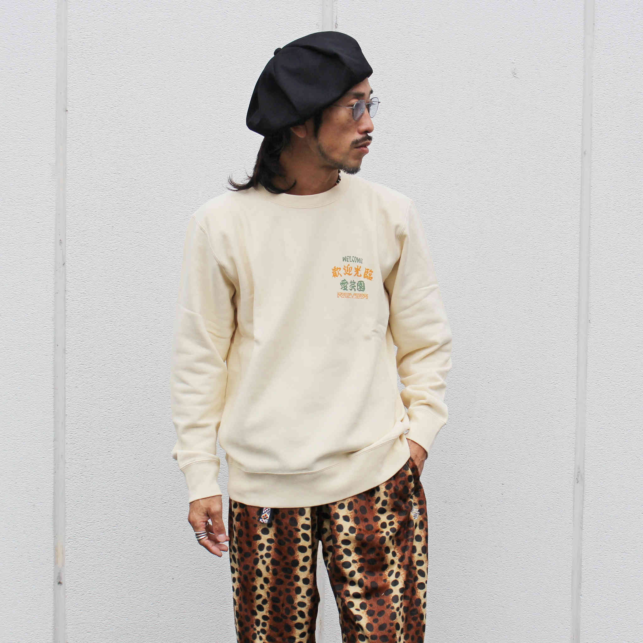 ALDIES アールディーズ / Welcome Sweat ウェルカムスウェット (NATURAL ナチュラル)