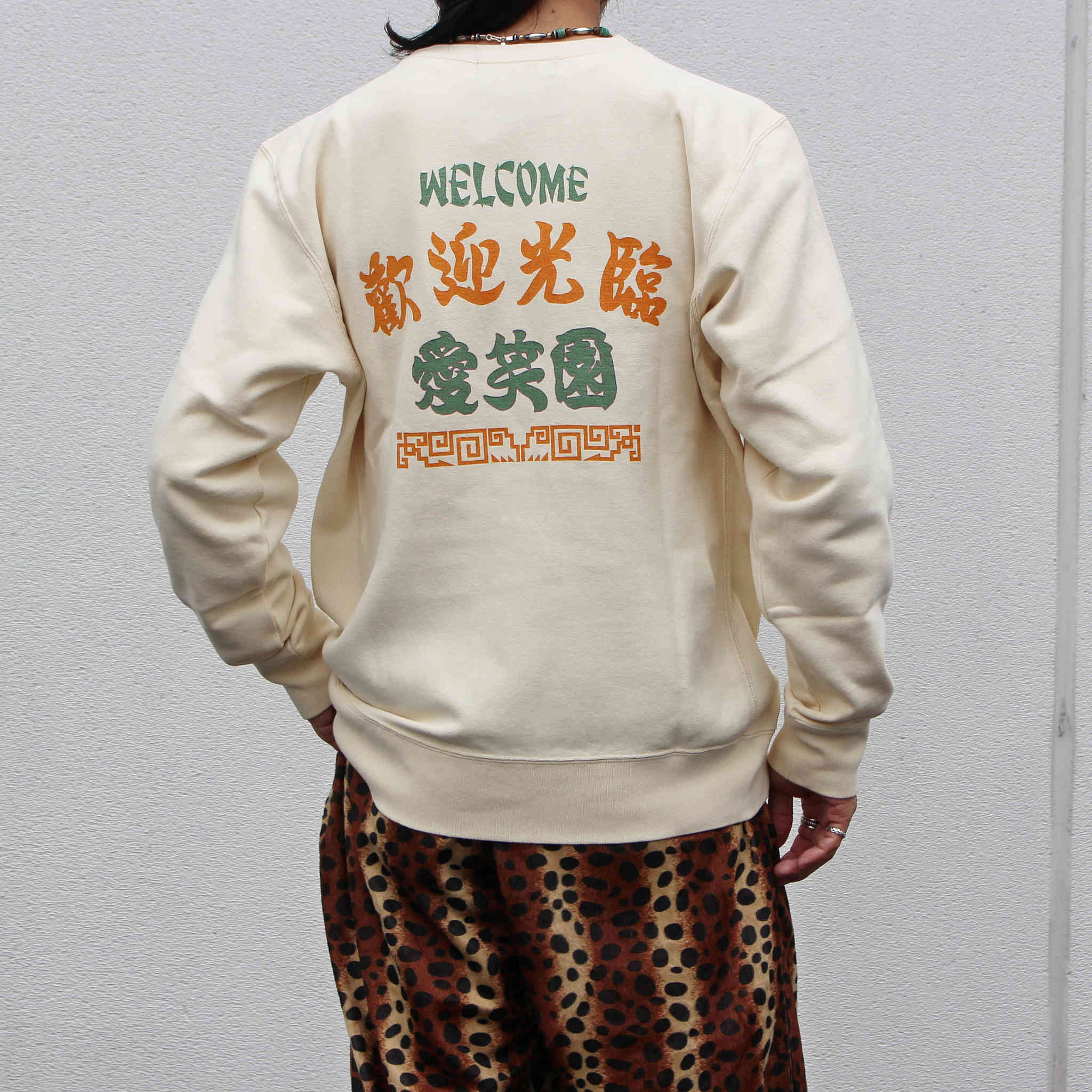ALDIES アールディーズ / Welcome Sweat ウェルカムスウェット (NATURAL ナチュラル)
