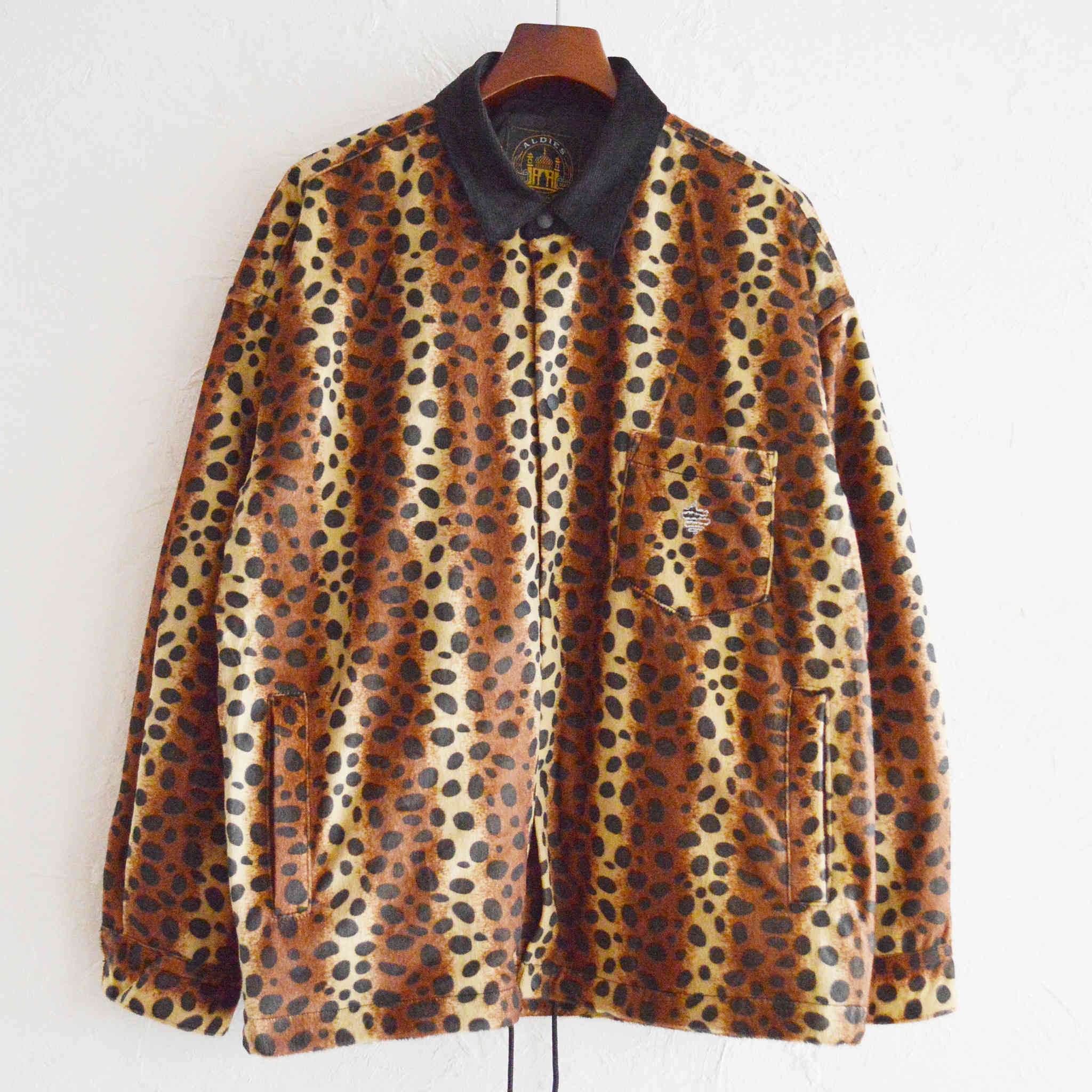 ALDIES アールディーズ / Beast Wide Coach Jacket ビーストワイドコーチジャケット (LEOPARD レオパード)