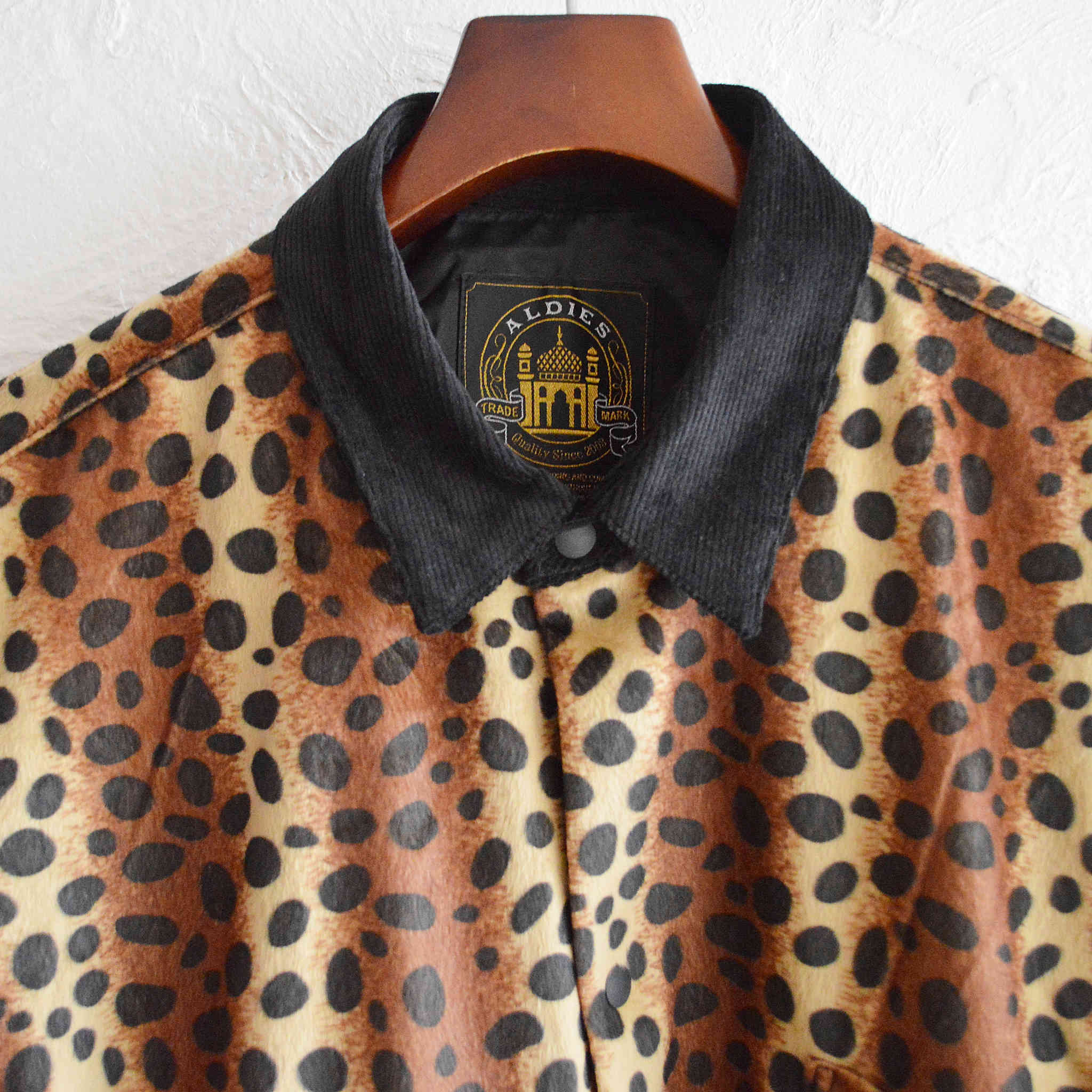 ALDIES アールディーズ / Beast Wide Coach Jacket ビーストワイドコーチジャケット (LEOPARD レオパード)