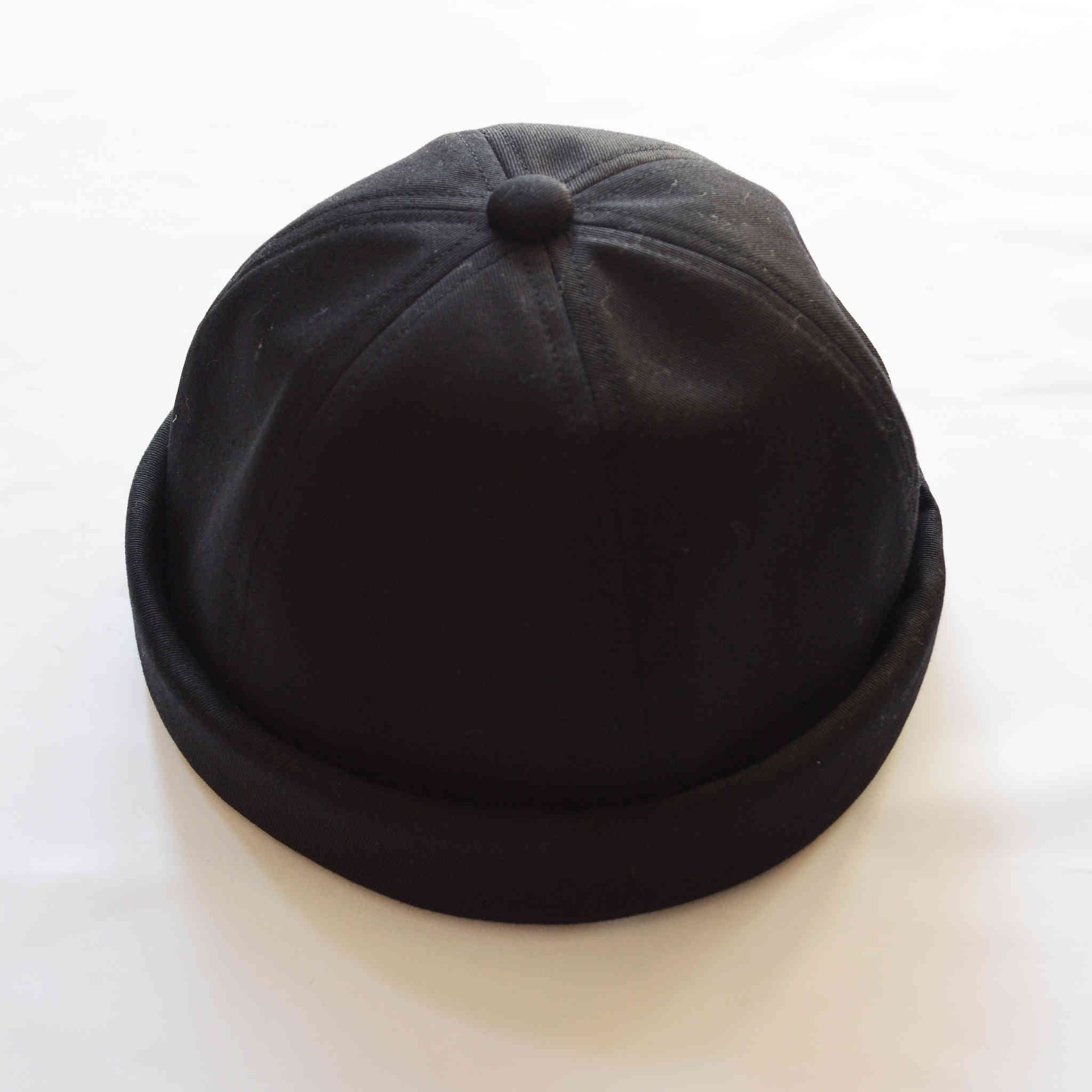 ALDIES アールディーズ / Fake Roll Cap フェイクロールキャップ (BLACK ブラック)