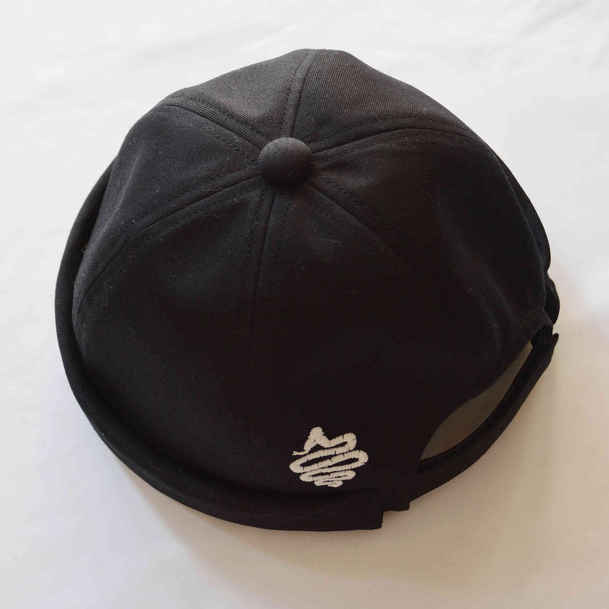 ALDIES アールディーズ / Fake Roll Cap フェイクロールキャップ (BLACK ブラック)