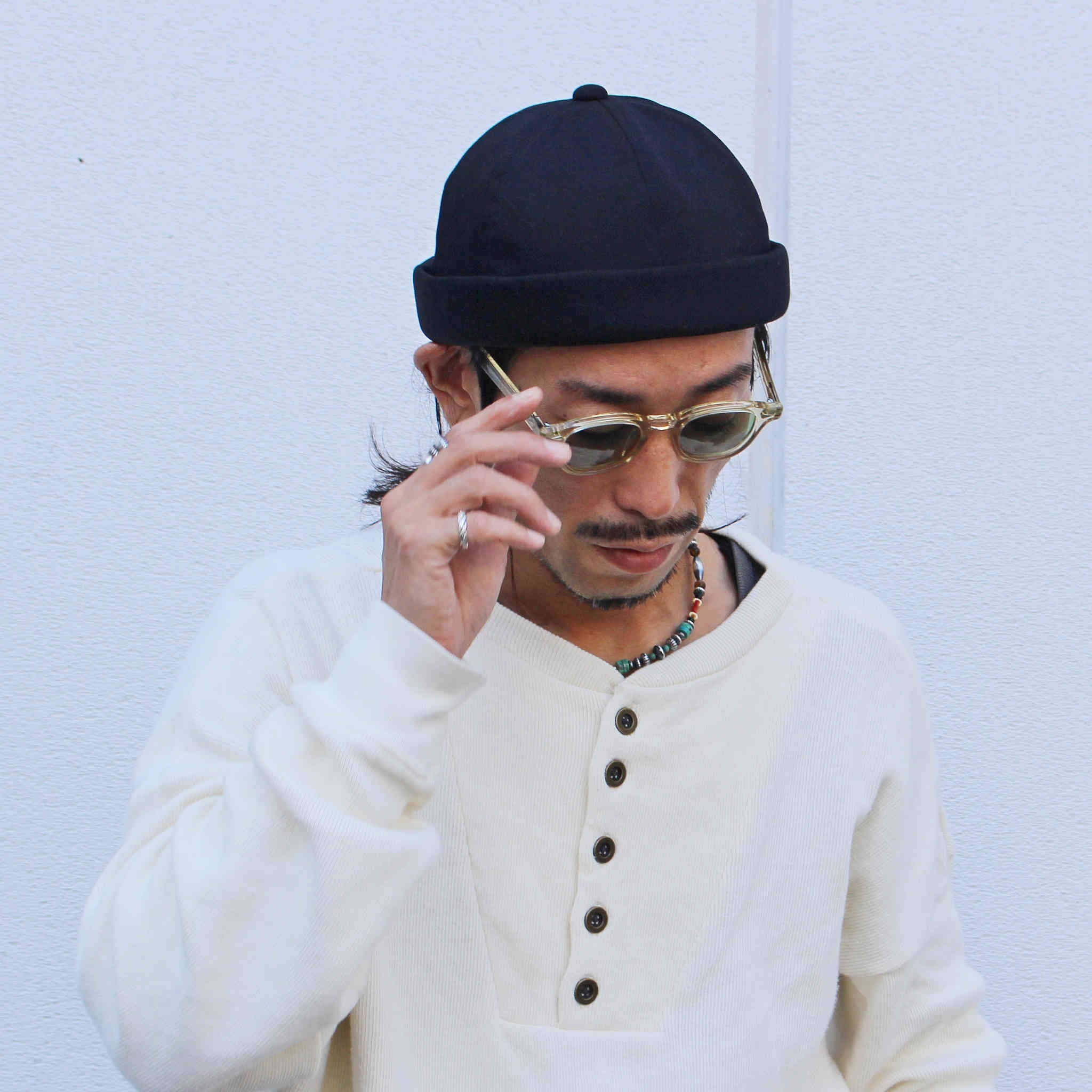 ALDIES アールディーズ / Fake Roll Cap フェイクロールキャップ (BLACK ブラック)