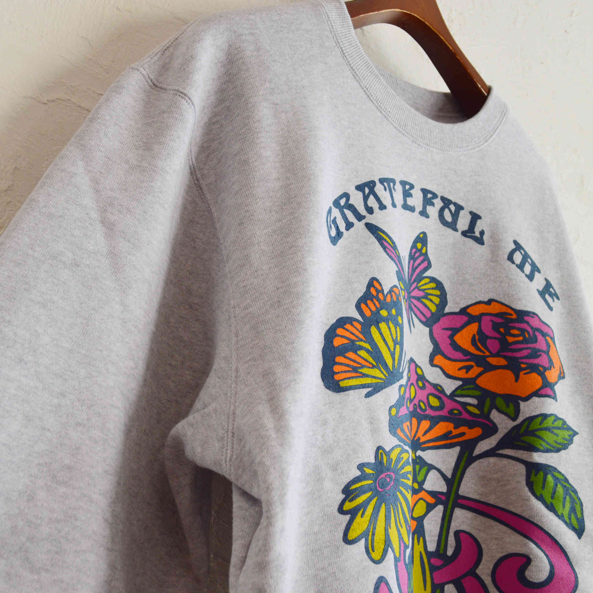 HAVE A GRATEFUL DAY ハブアグレイトフルデイ / SWEATSHIRT -GRATEFUL ME グレイトフルミー (GRAY グレー)
