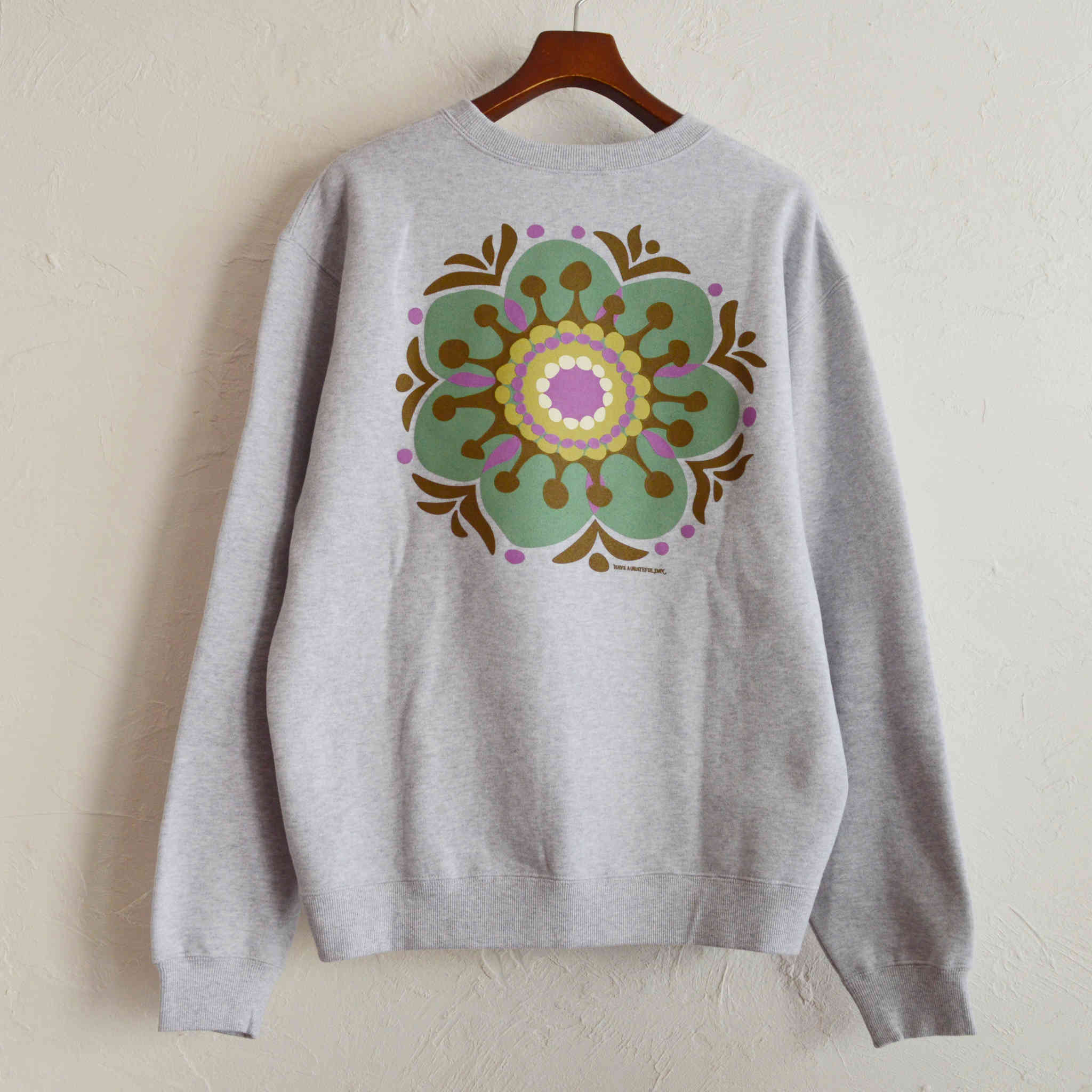 HAVE A GRATEFUL DAY ハブアグレイトフルデイ / SWEATSHIRT -HOPE スウェットシャツホープ (GRAY グレー)