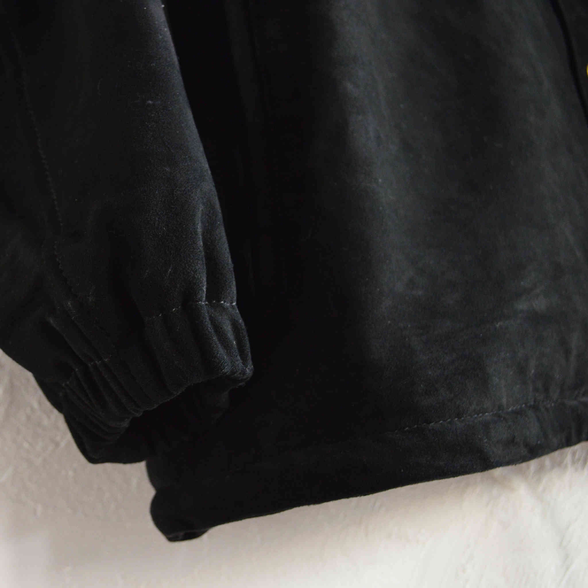 LEATHER TRAMP レザートランプ / G.S.S COACH JACKET ゴートスキンスエードレザージャケット (BLACK ブラック)