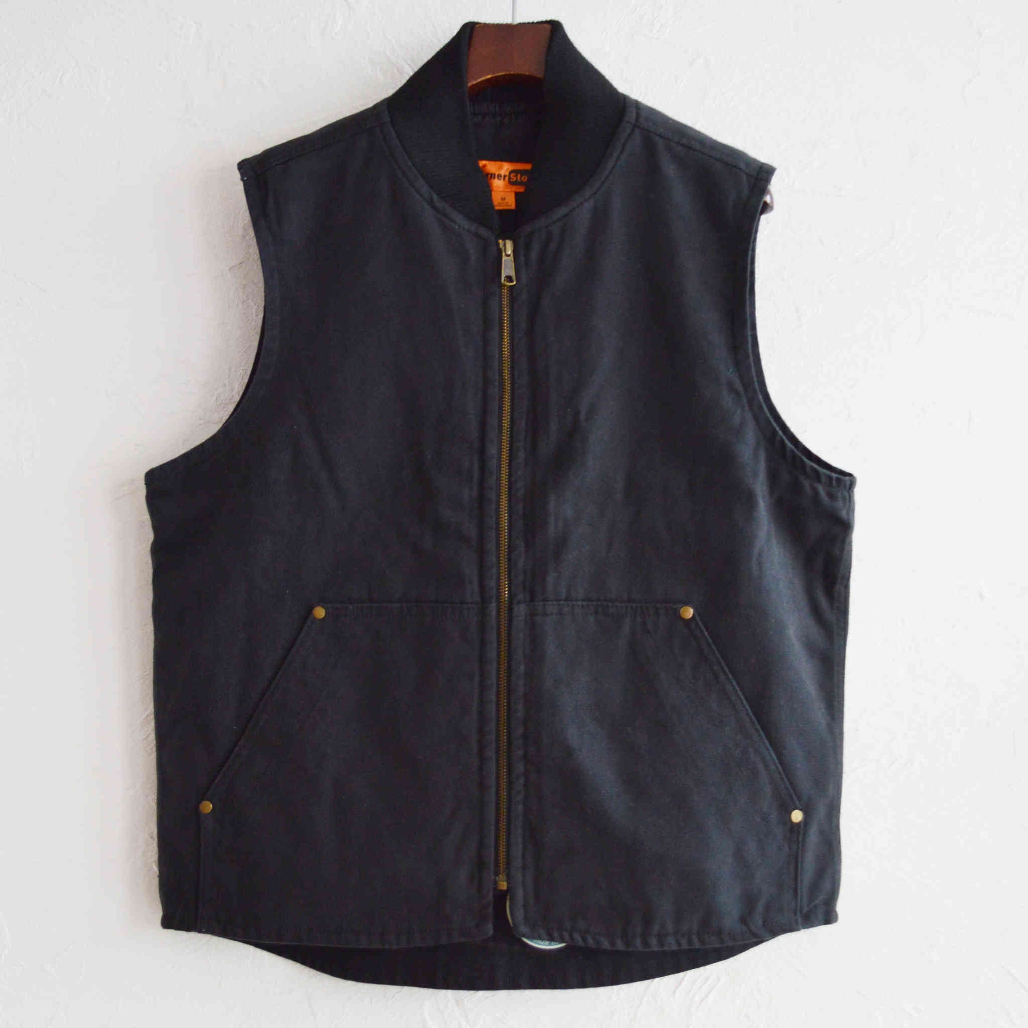 CornerStone コーナーストーン / Washed Duck Cloth Vest ウォッシュ