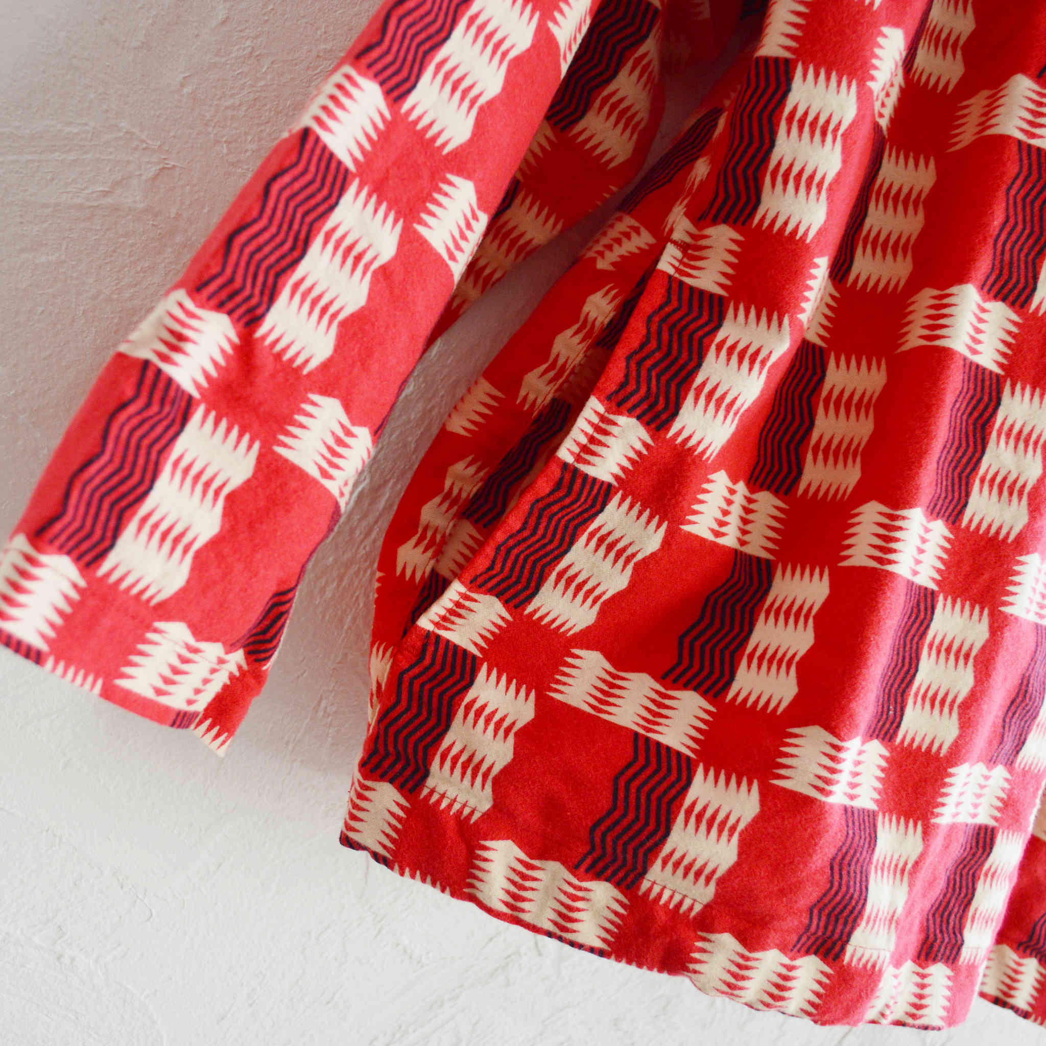 Nasngwam. ナスングワム / TRIVAL PARKA トライバルパーカー (RED レッド)